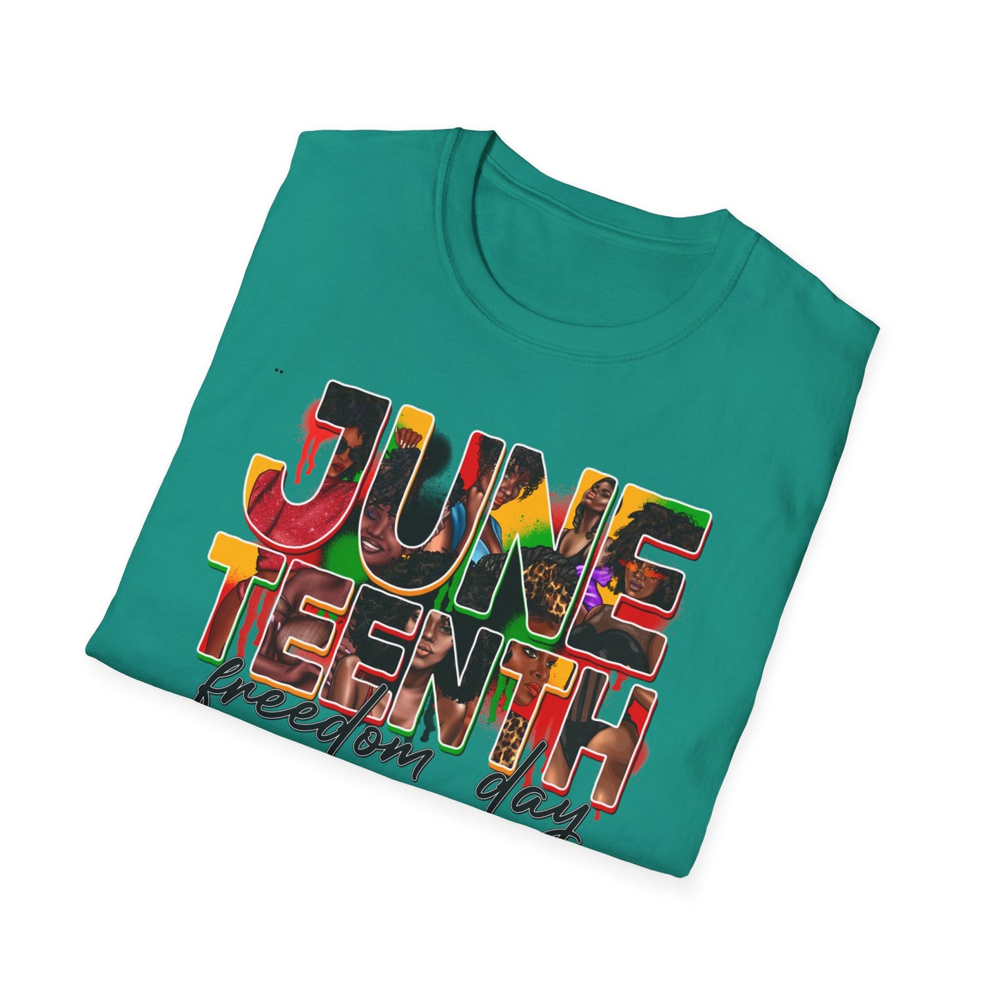 Juneteenth Freedom Day Unisex Softstyle T-Shirt