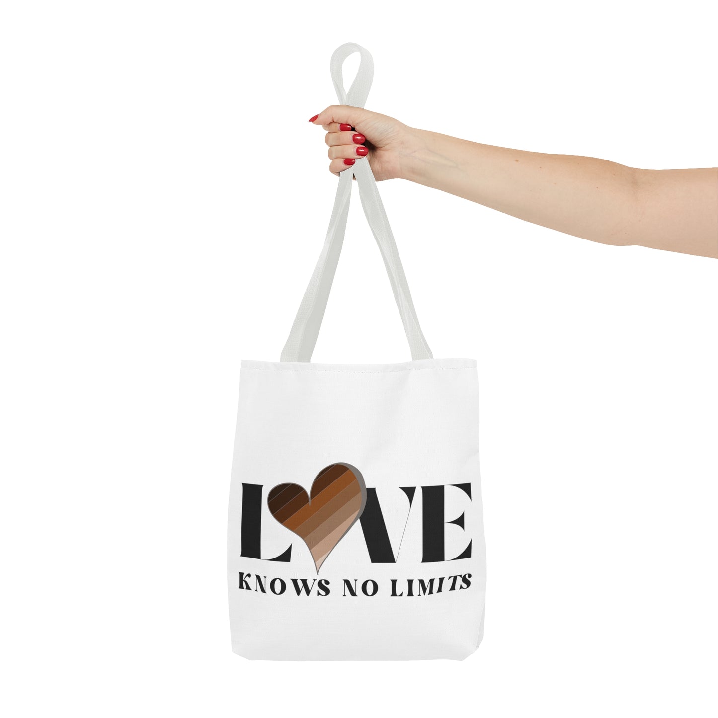 Love Knows No Limits Tote Bag (AOP)