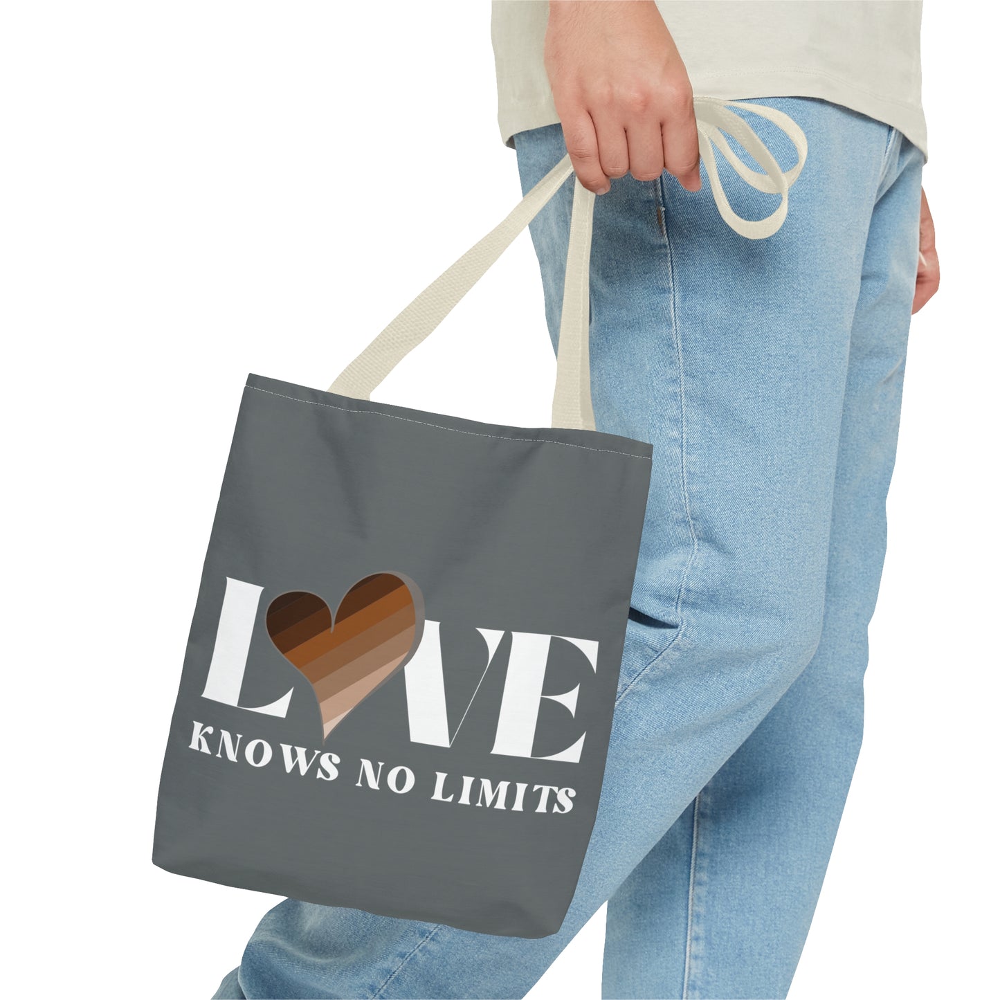 Love Knows No Limits Tote Bag (AOP)