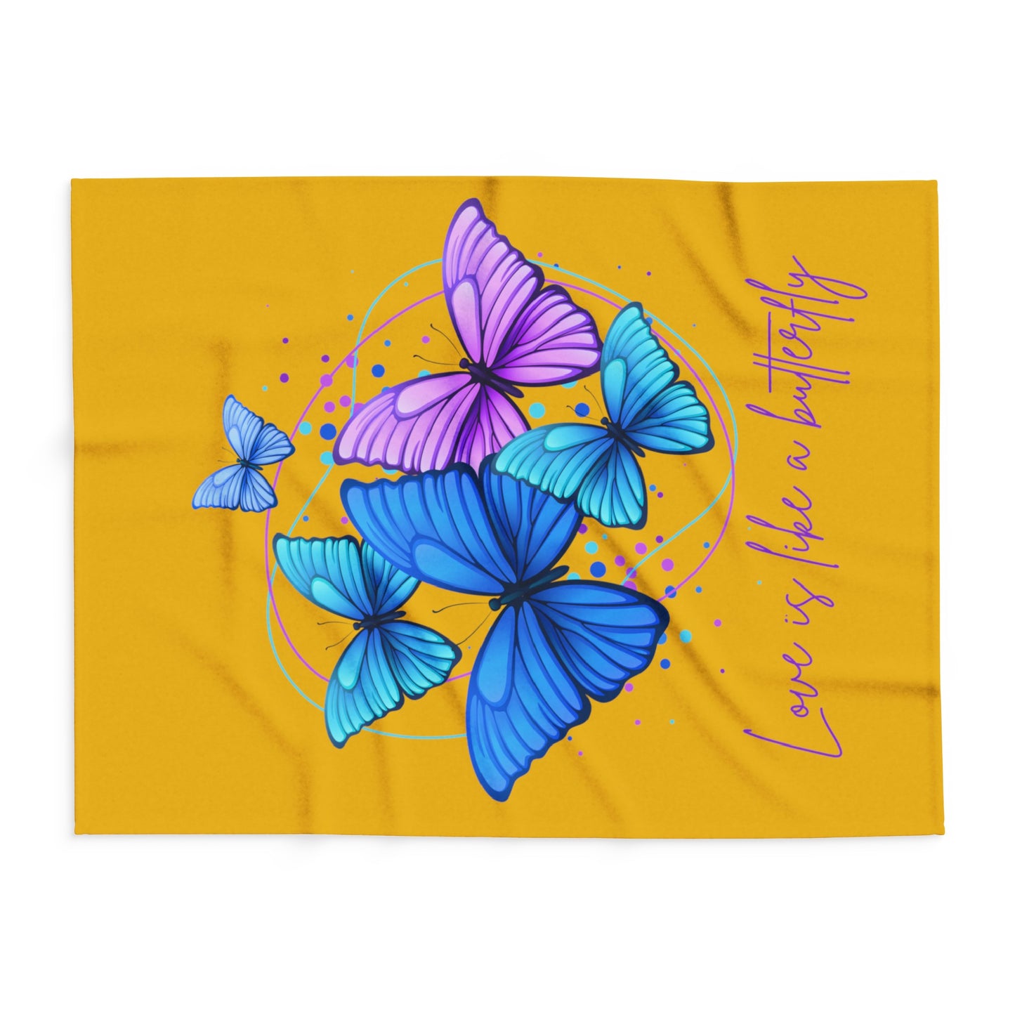 Butterfly Arctic Fleece Blanket