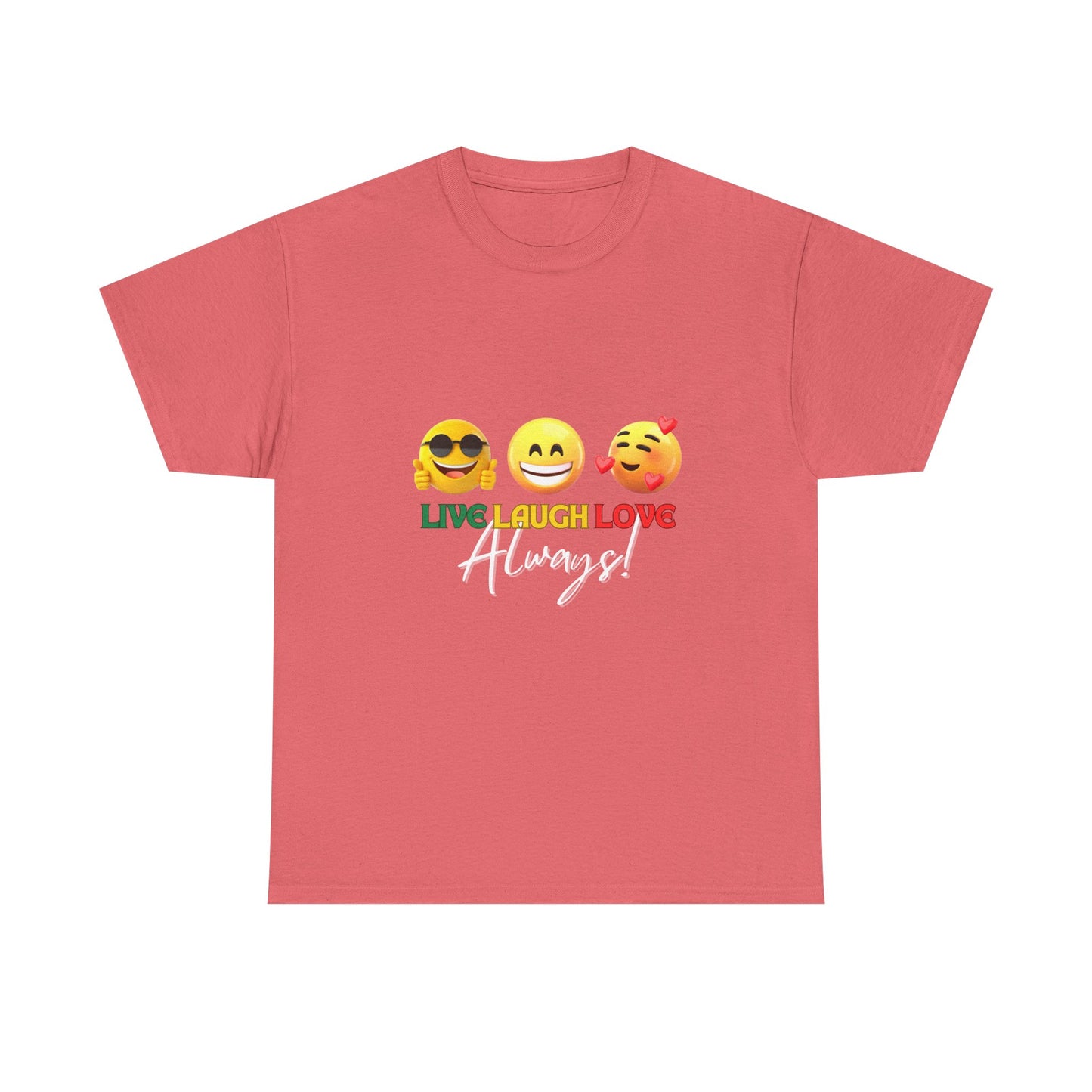 Live Laugh Love Unisex Heavy Cotton Tee