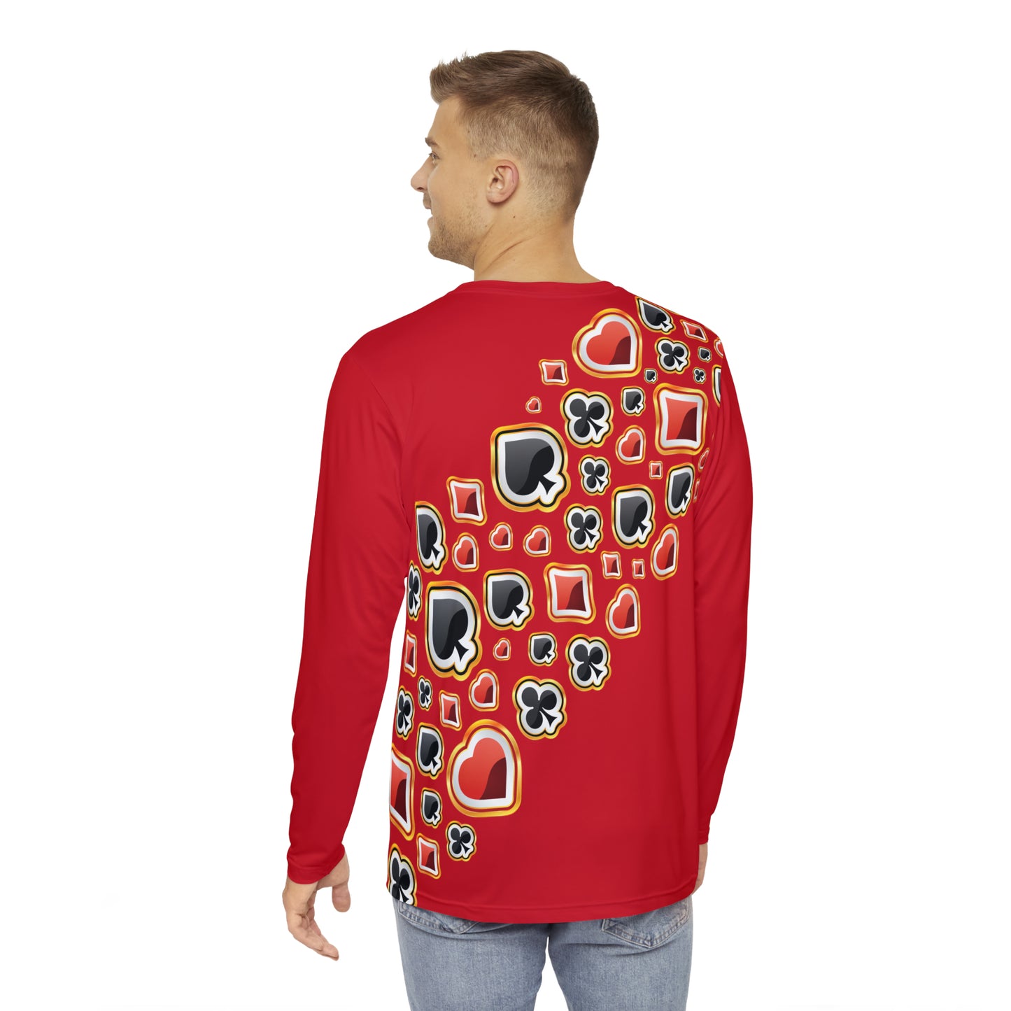 Winners Red Long Sleeve Shirt (AOP)