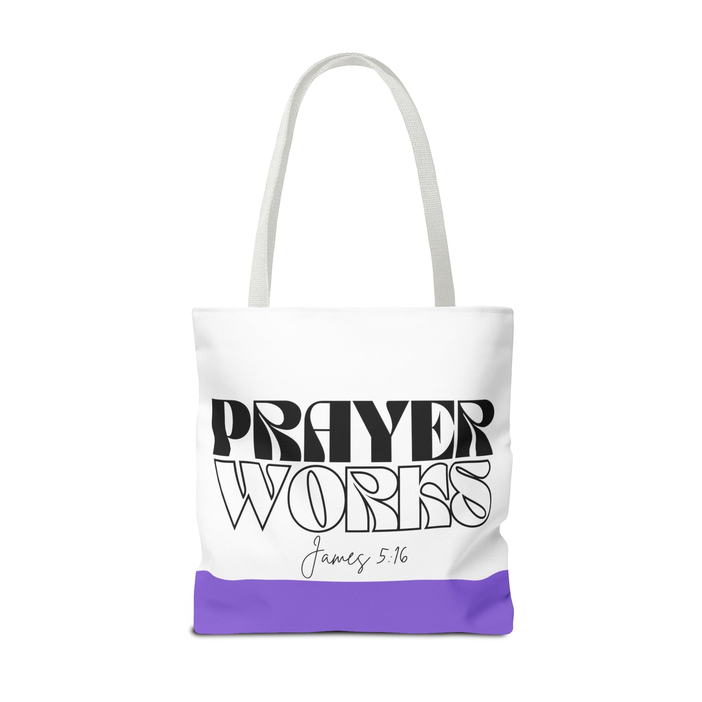 Prayer Works Tote Bag (AOP)