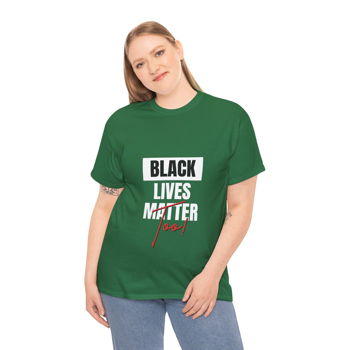 Black Lives Matter Unisex Heavy Cotton Tee