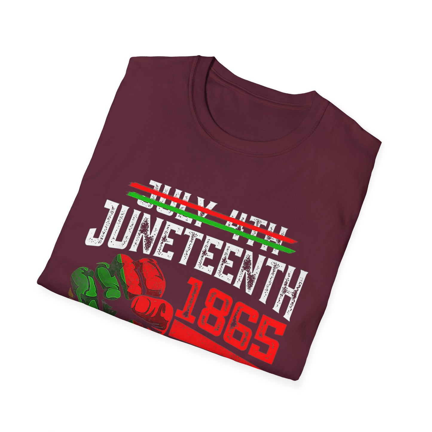 Juneteenth 1865 Unisex Softstyle T-Shirt