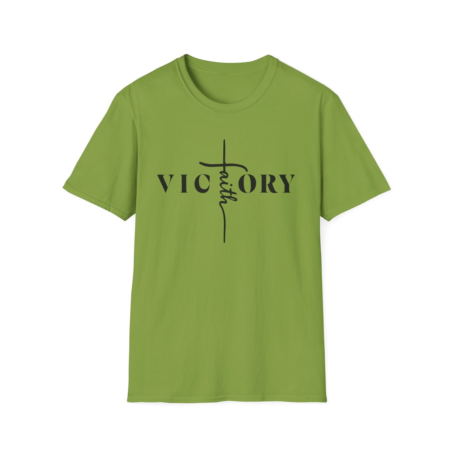 Faith & Victory Unisex Softstyle T-Shirt - Spiritual Inspirational Tee