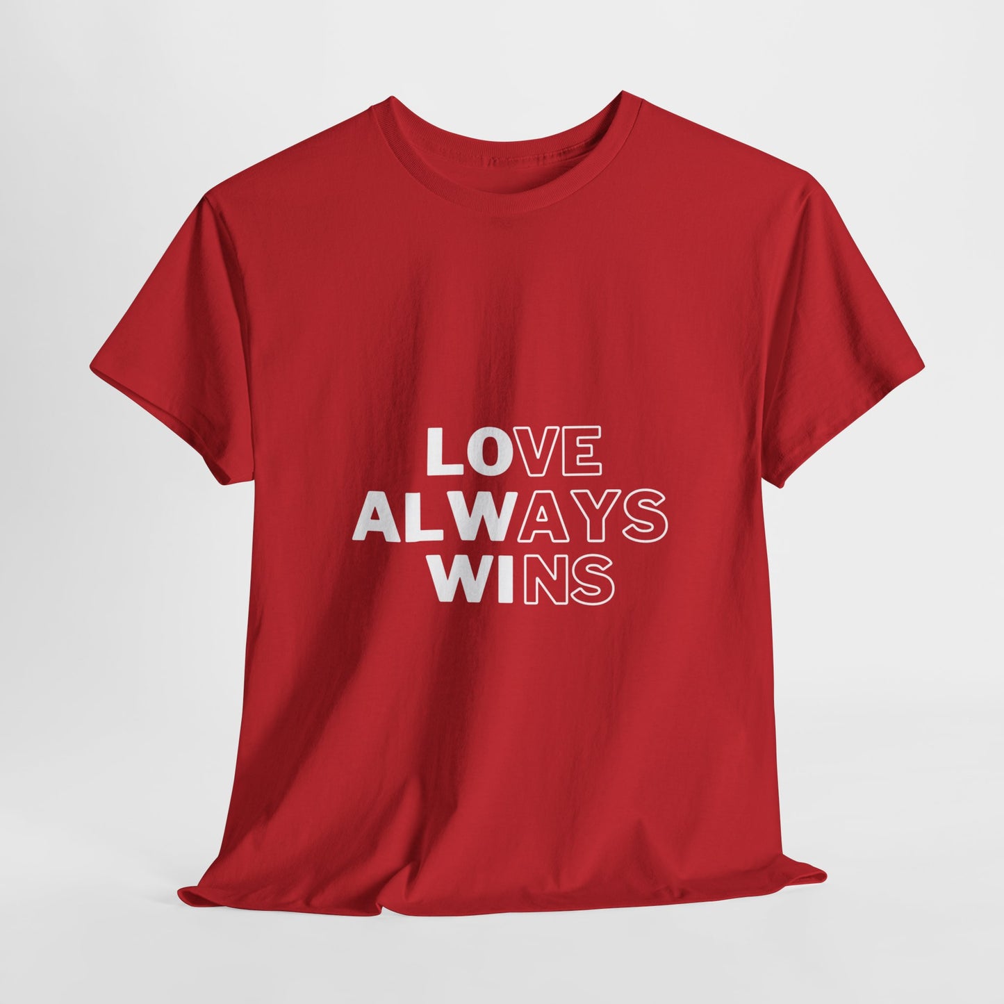 Love Wins Unisex Heavy Cotton Tee