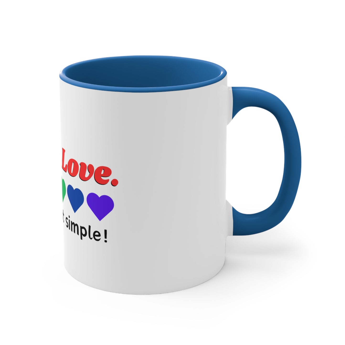 Pride Series Accent Coffee Mug, 11oz