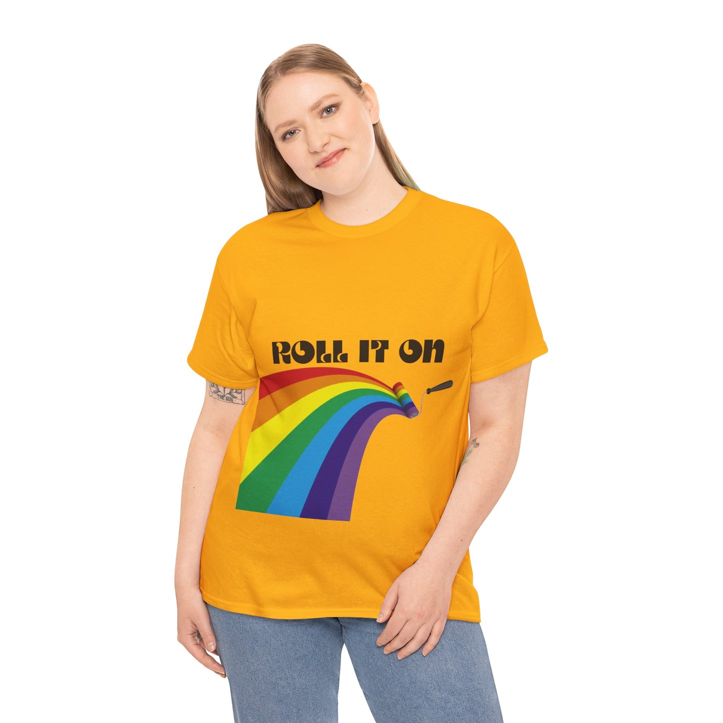 Roll It On Unisex Heavy Cotton Tee