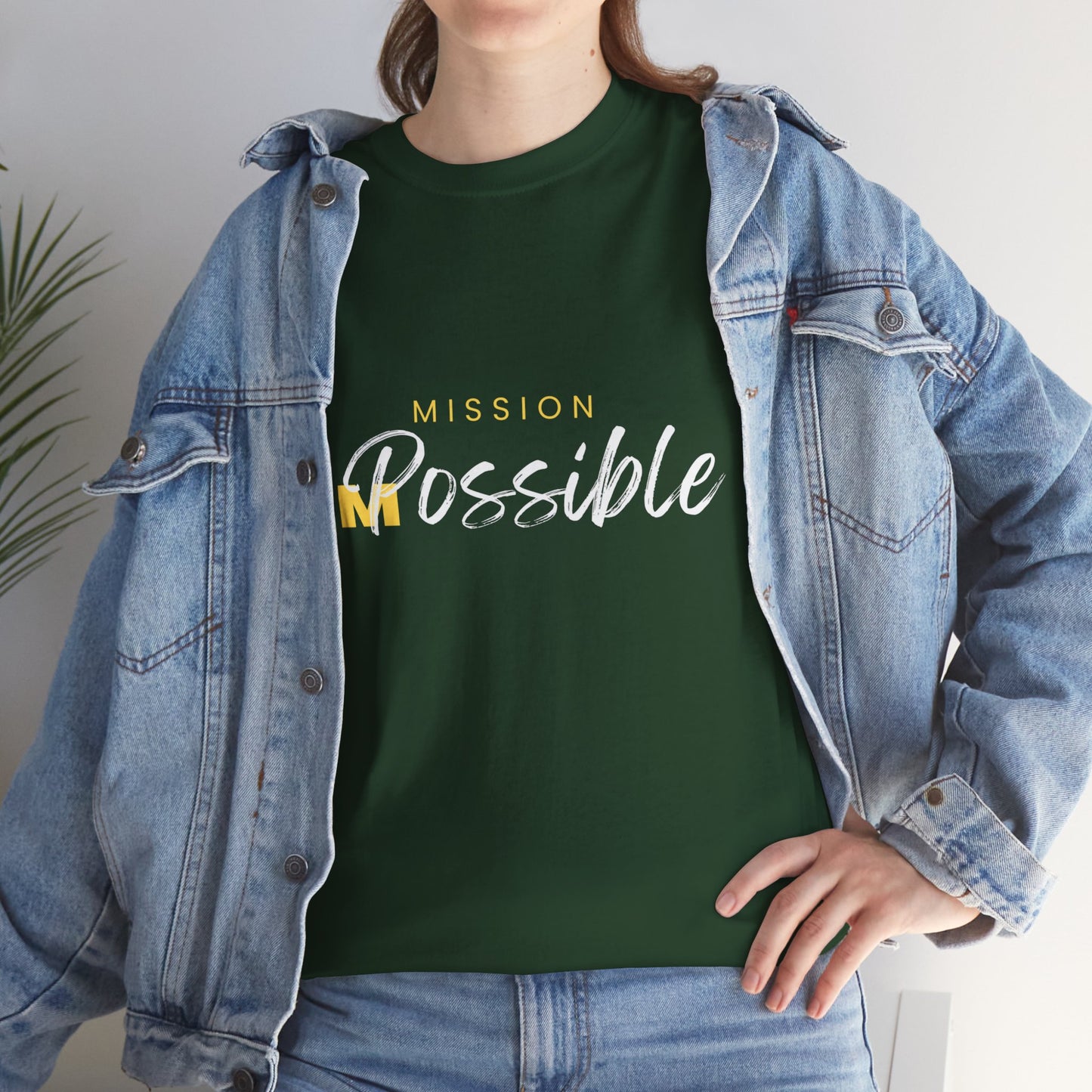 Mission IMPossible Unisex Heavy Cotton Tee