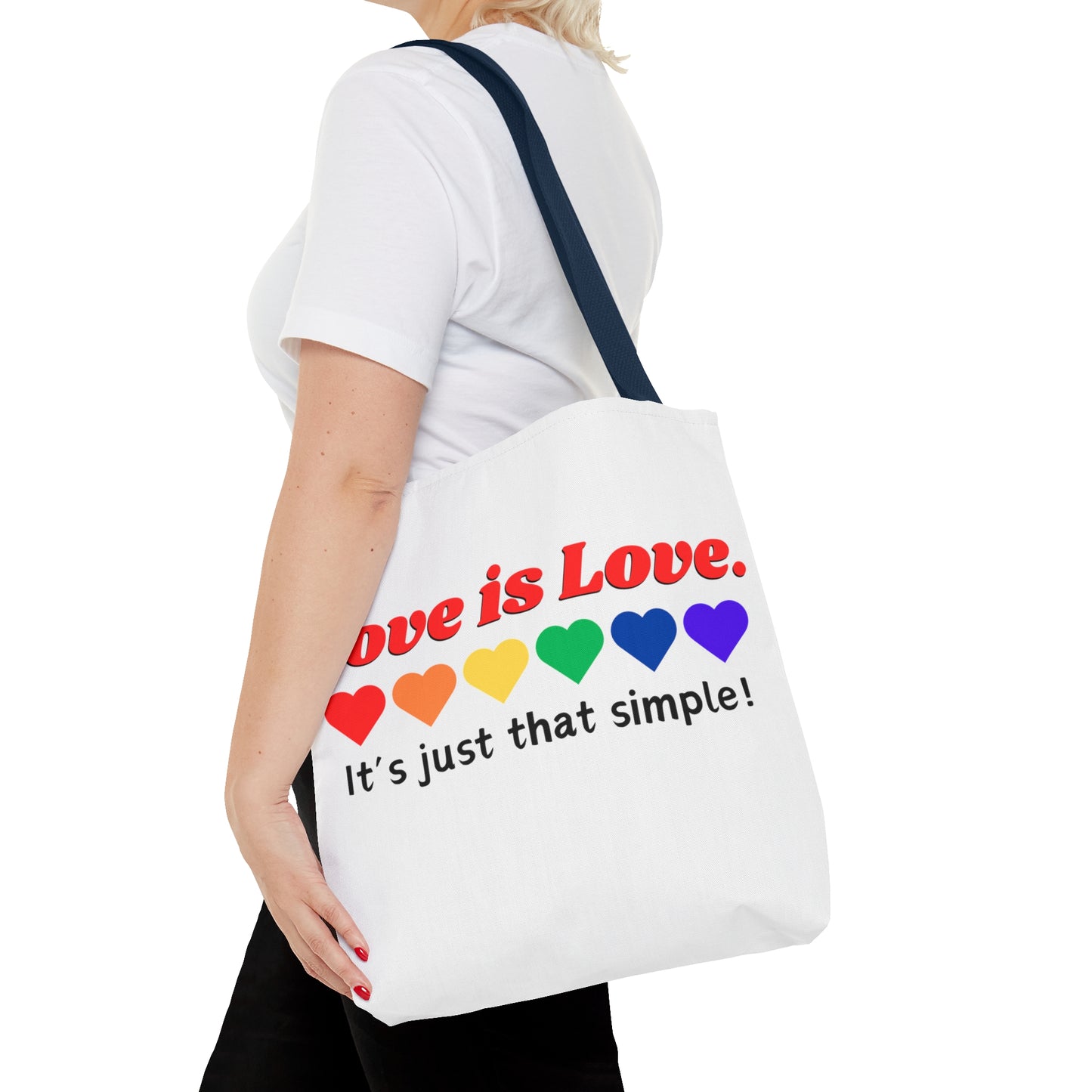 Love is Love Tote Bag (AOP)