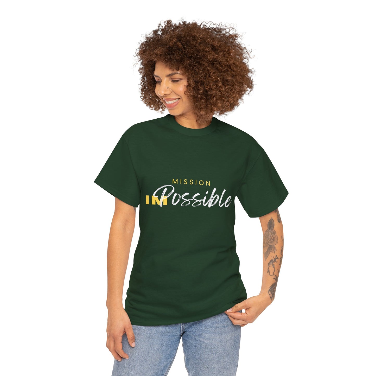 Mission IMPossible Unisex Heavy Cotton Tee