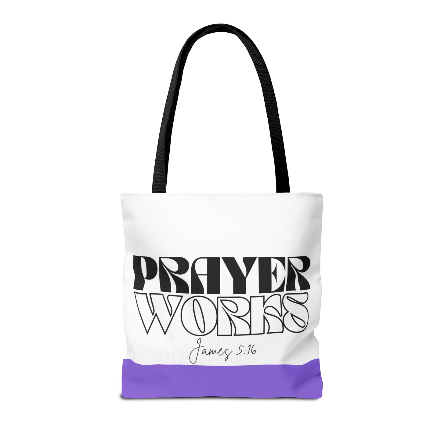 Prayer Works Tote Bag (AOP)