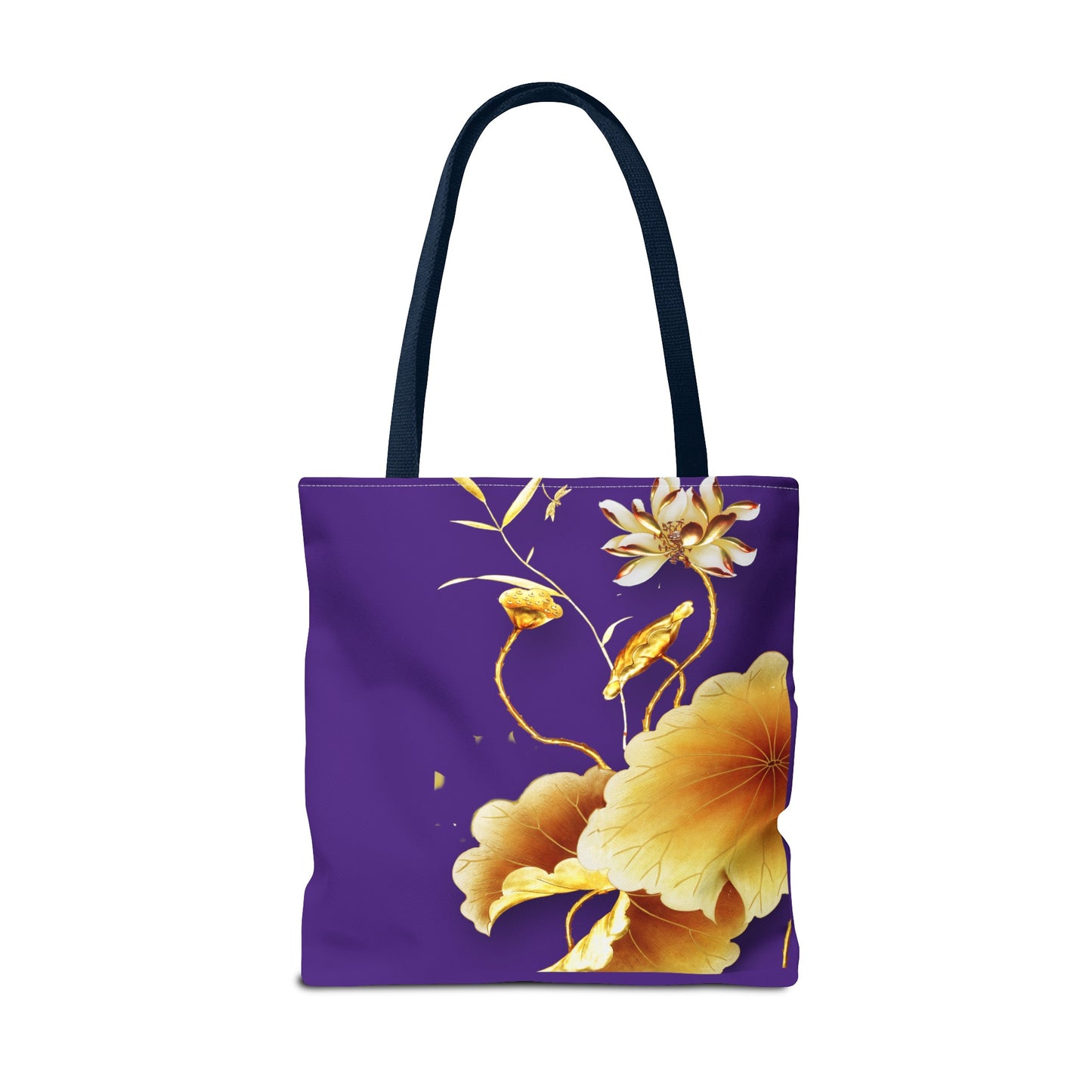 Golden Flower Tote Bag (AOP)