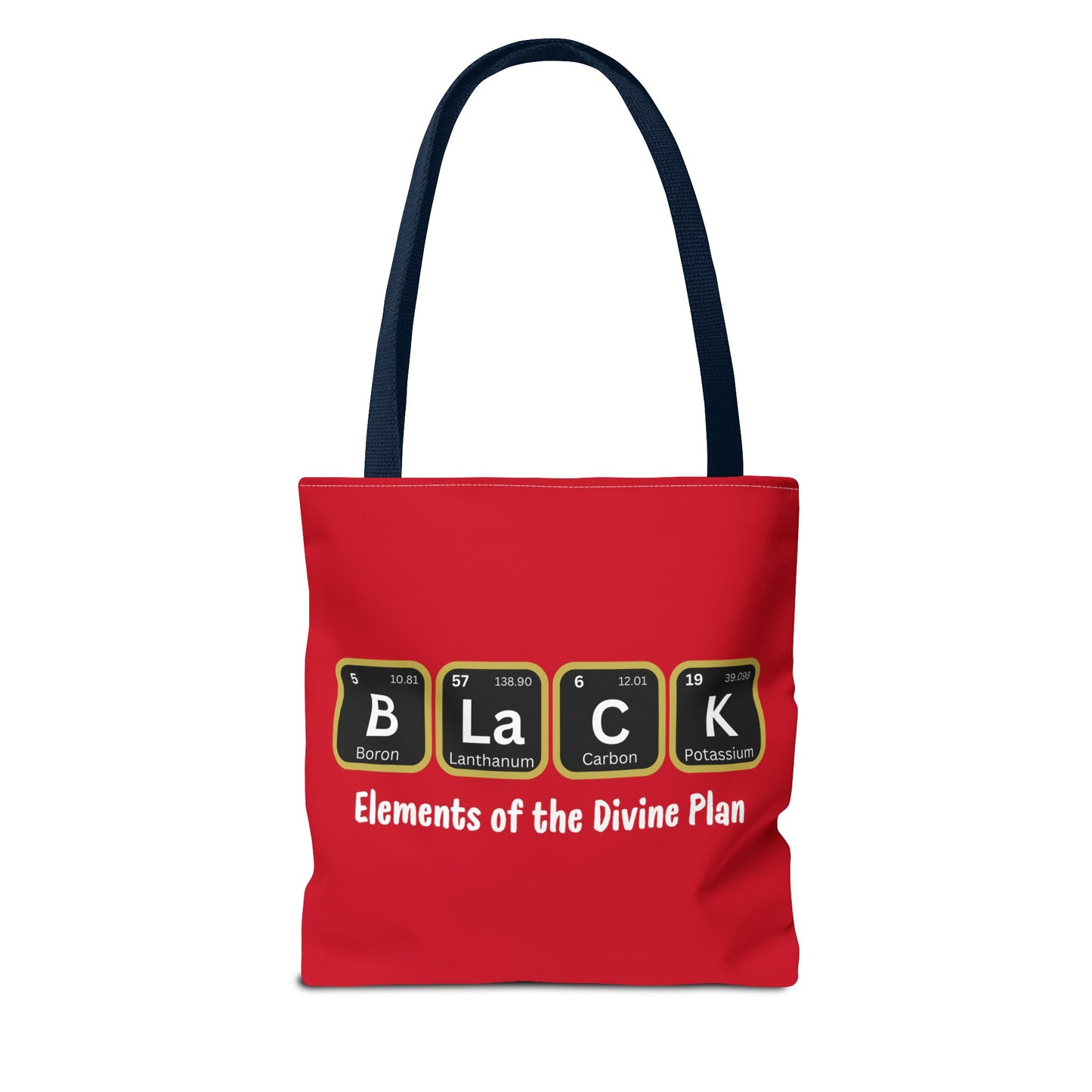 BLACK Elements Tote Bag (AOP)