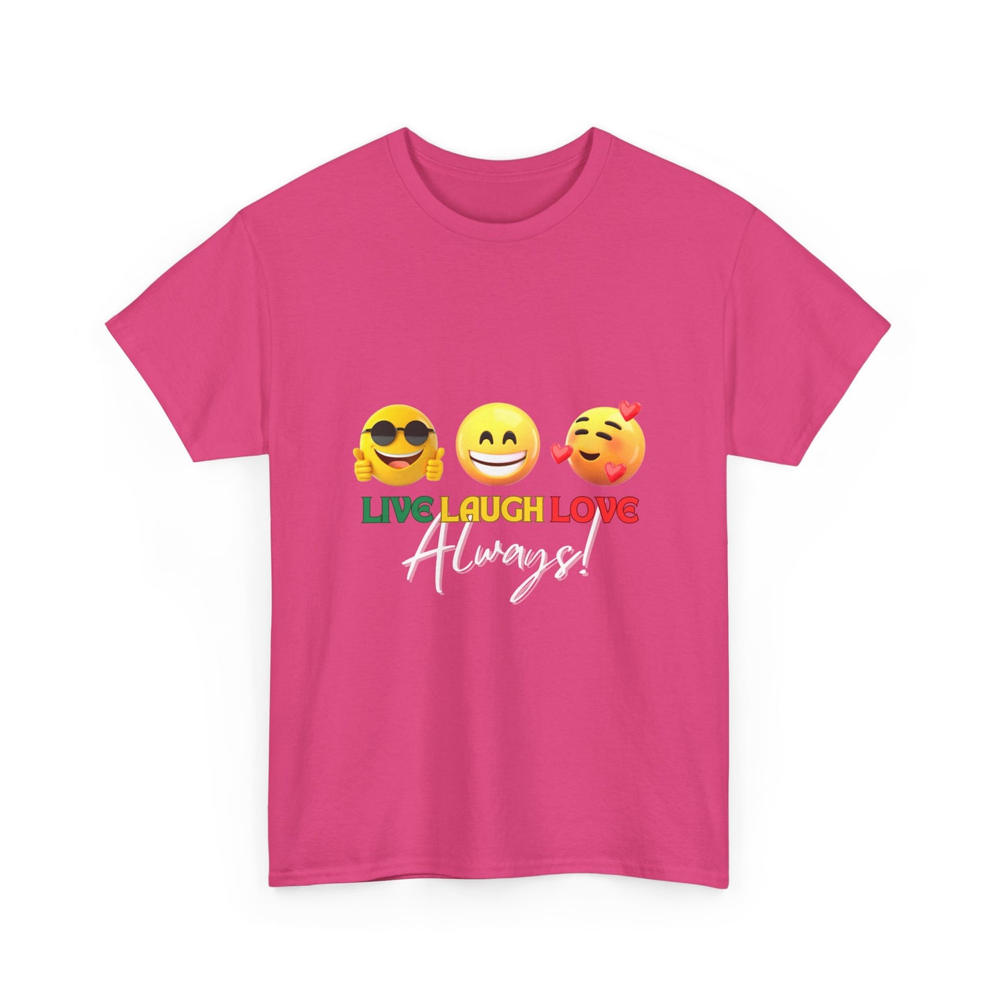 Live Laugh Love Unisex Heavy Cotton Tee
