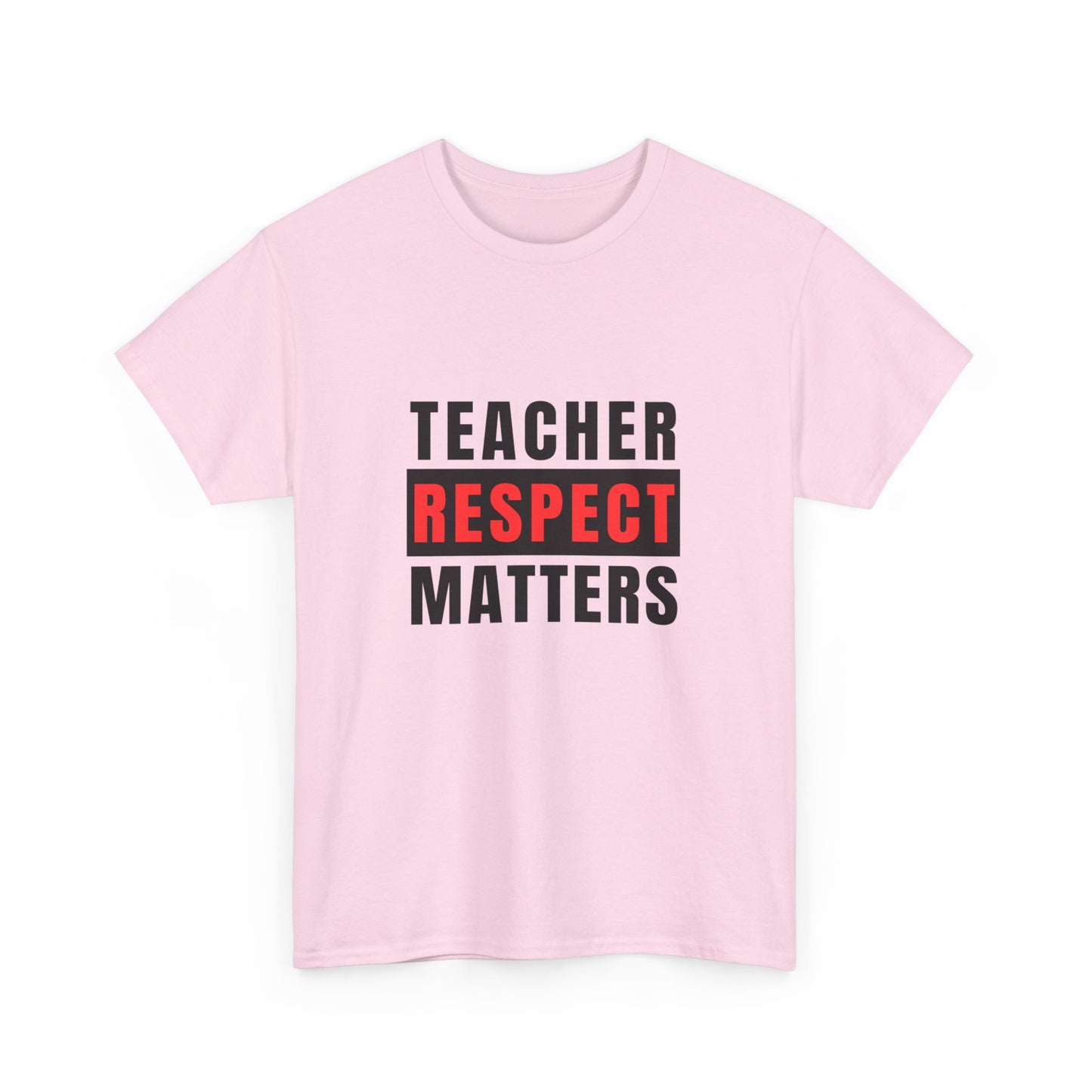 Teachers Matter Unisex Heavy Cotton Tee