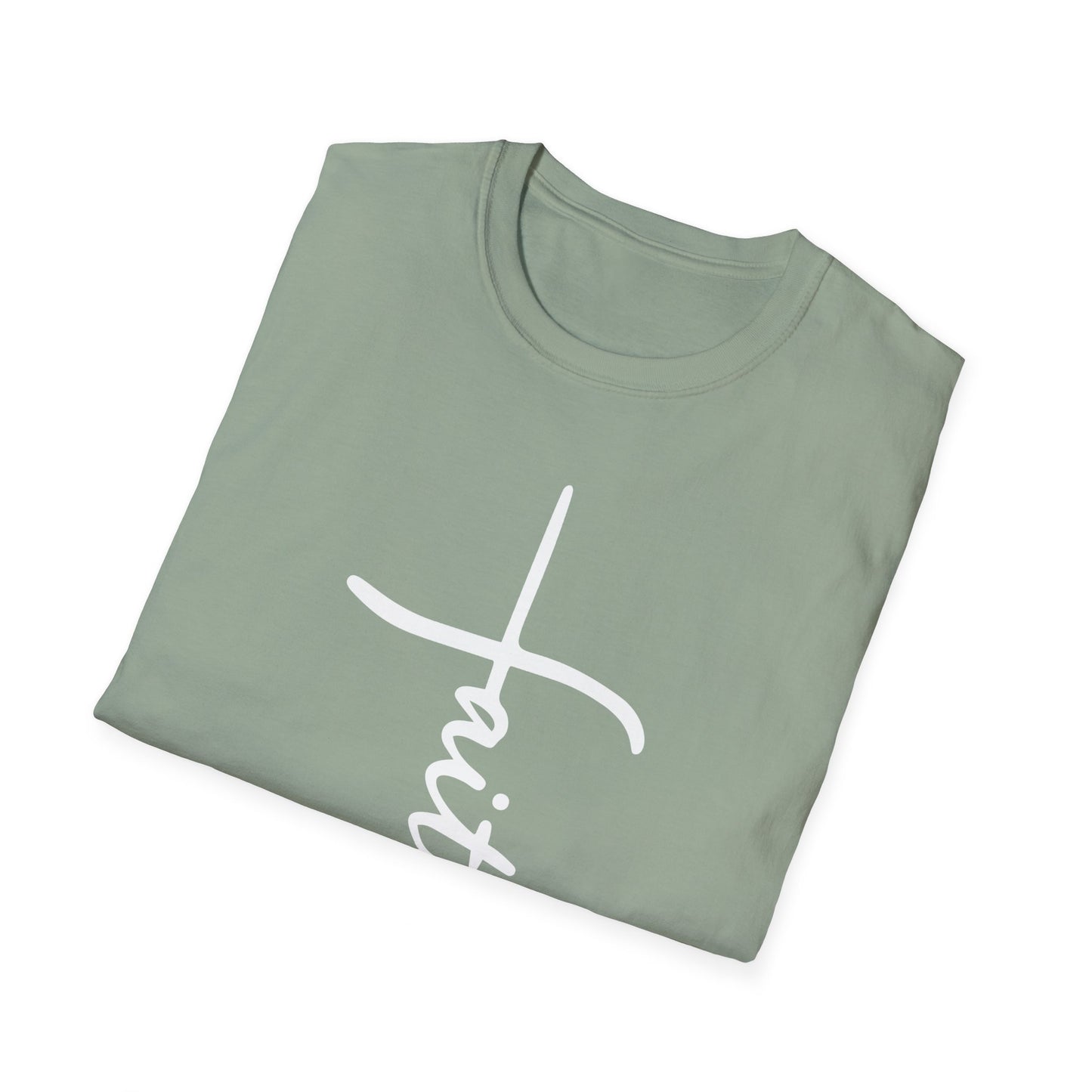 Faith Cross Unisex Softstyle T-Shirt