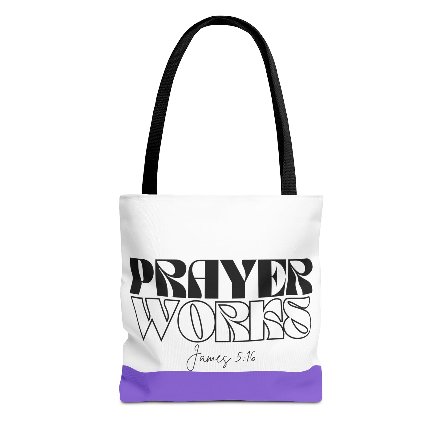 Prayer Works Tote Bag (AOP)