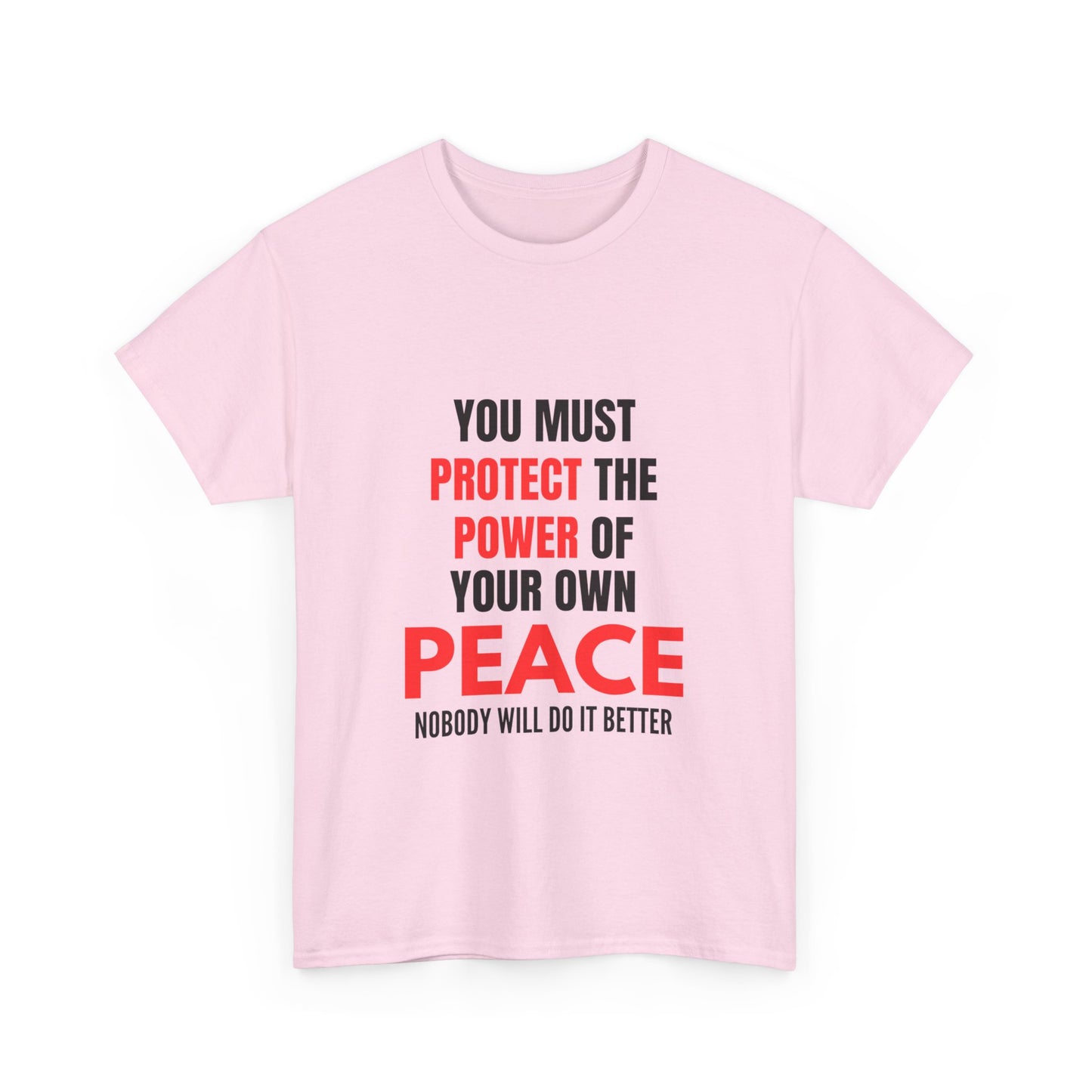 Protect Your Peace Unisex Heavy Cotton Tee