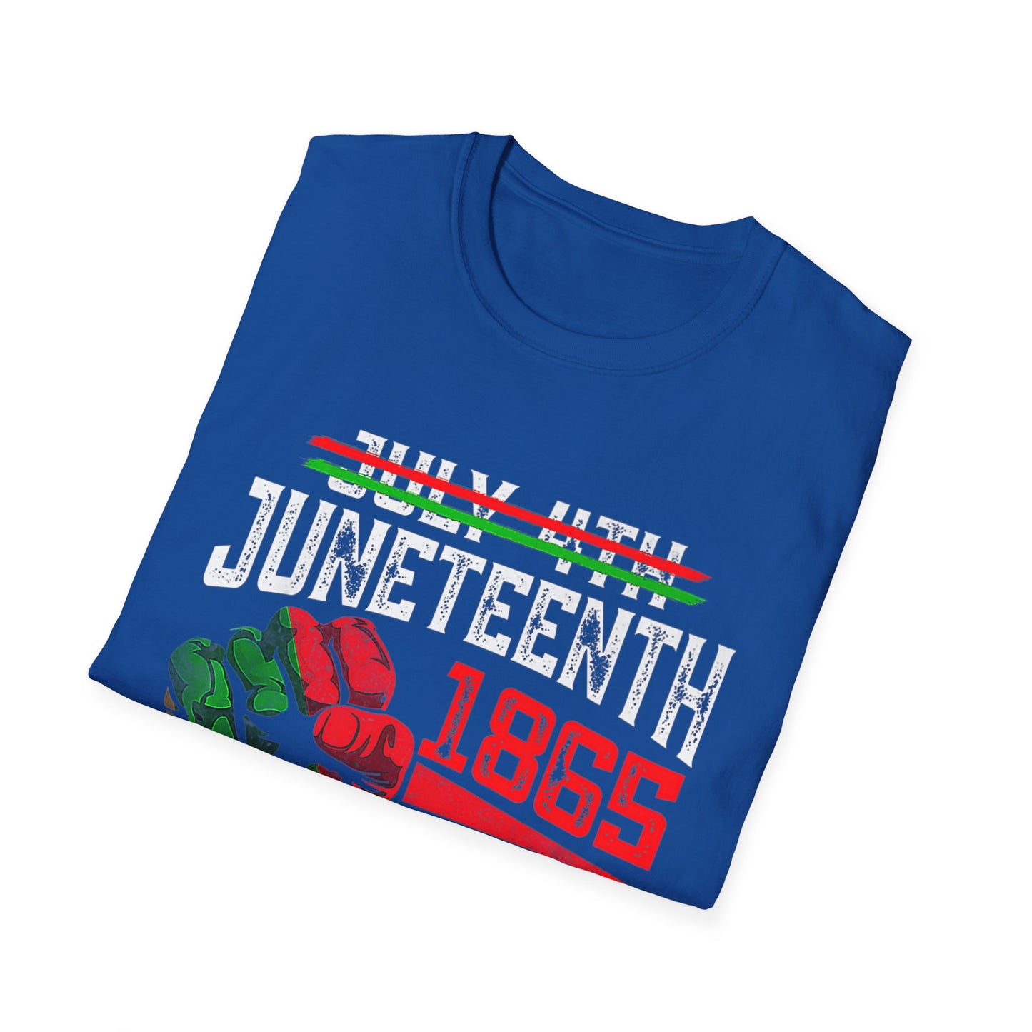 Juneteenth 1865 Unisex Softstyle T-Shirt