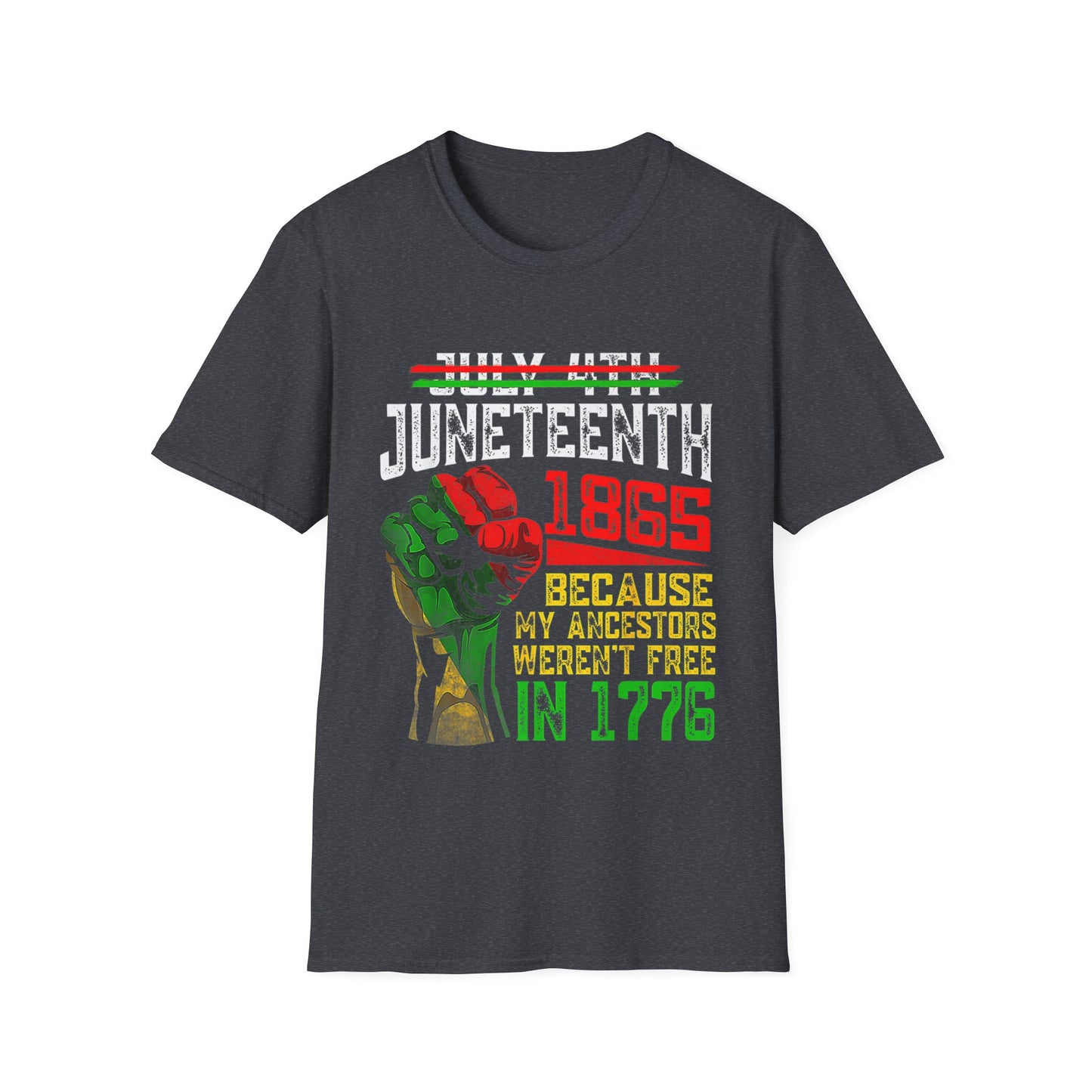 Juneteenth 1865 Unisex Softstyle T-Shirt