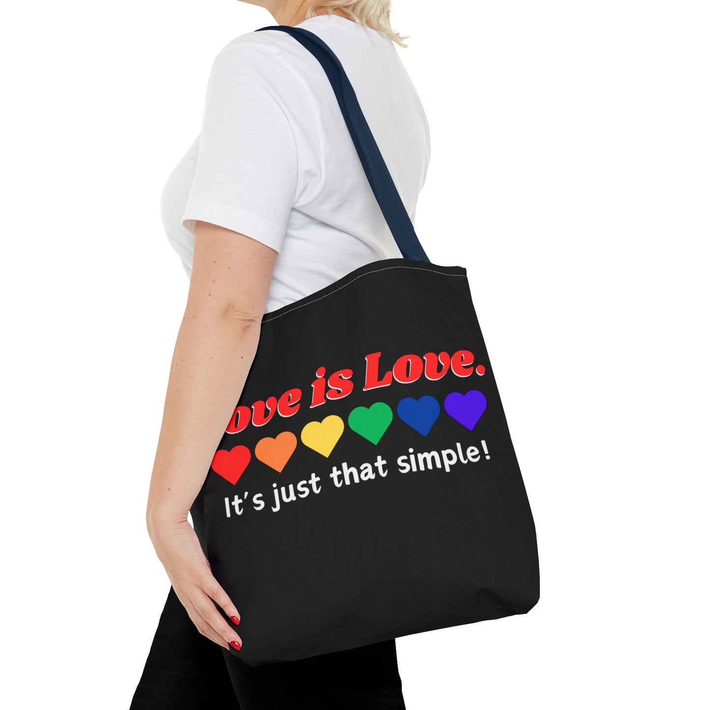 Love is Love Tote Bag (AOP)