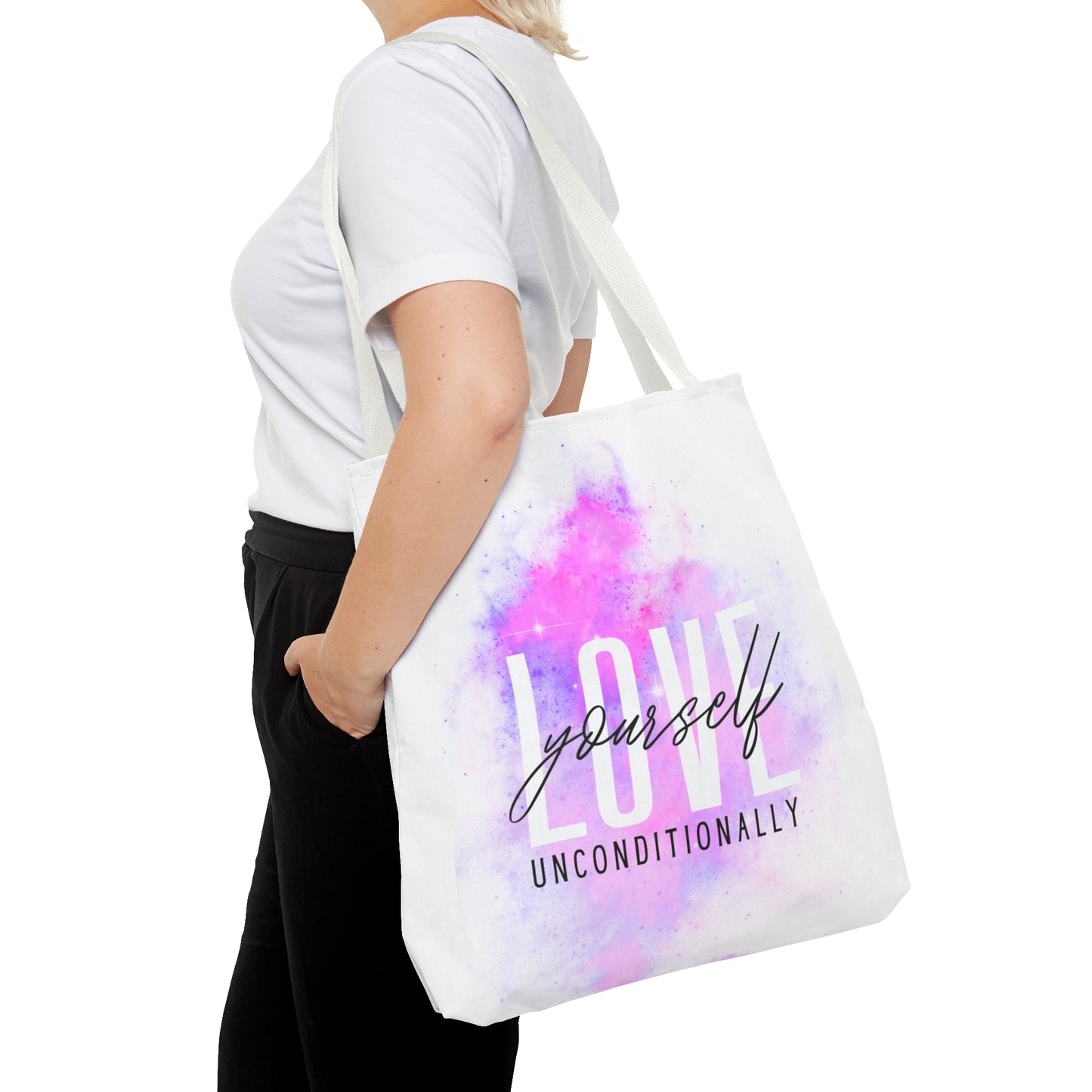 Love Unconditionally Tote Bag (AOP)