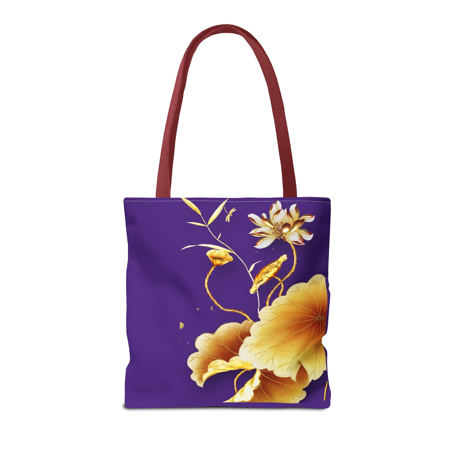 Golden Flower Tote Bag (AOP)