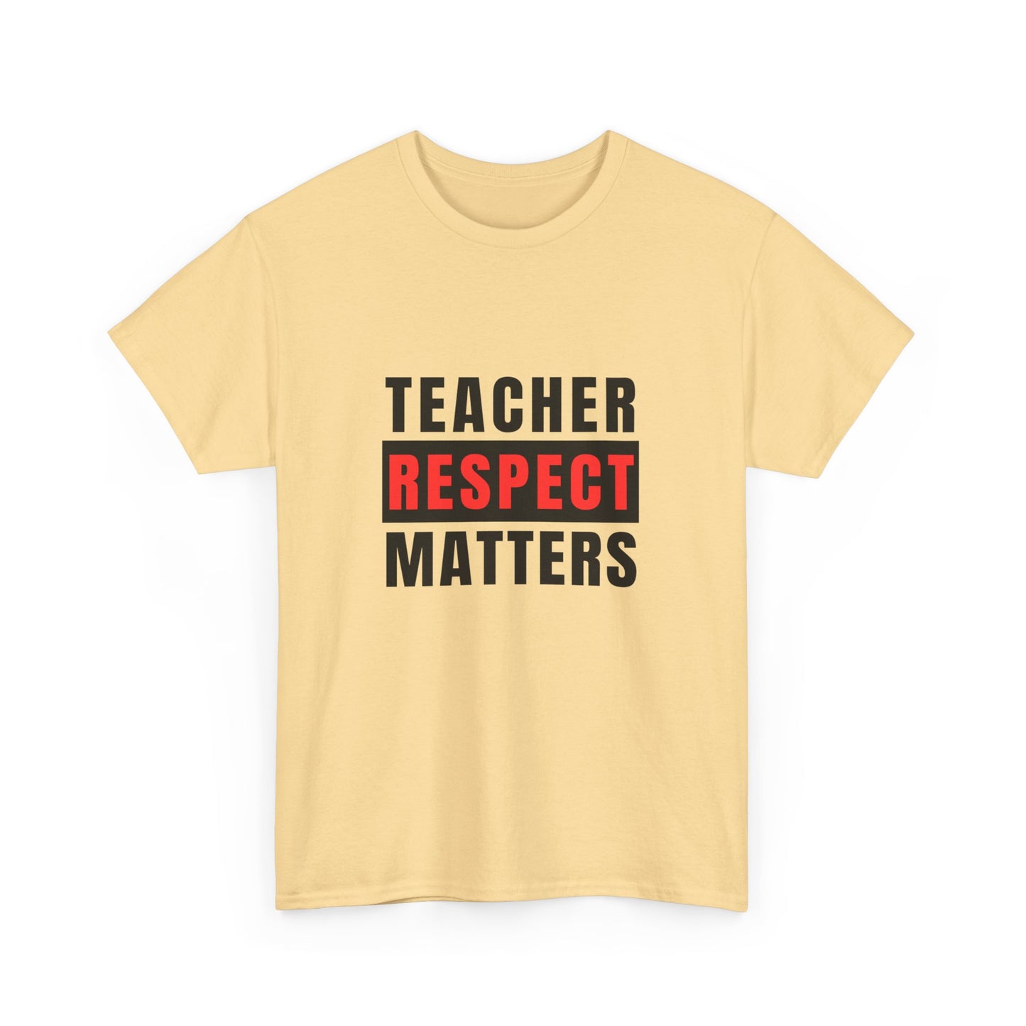 Teachers Matter Unisex Heavy Cotton Tee