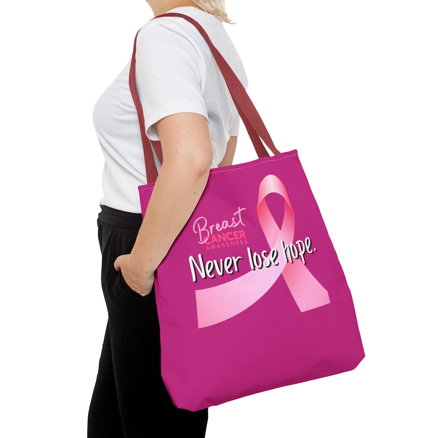 Breast Cancer Awareness Tote Bag (AOP)