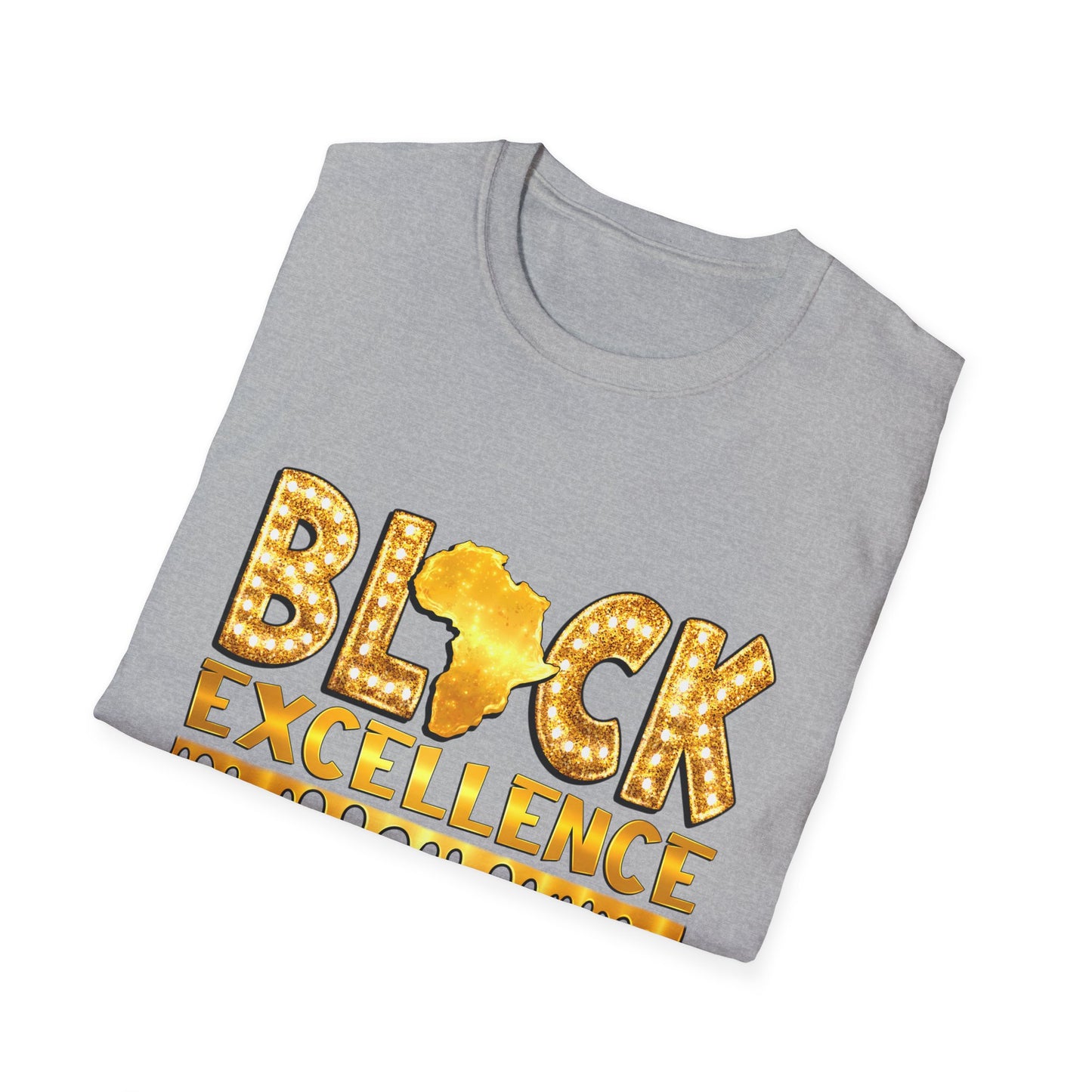 Black Exellence Unisex Softstyle T-Shirt