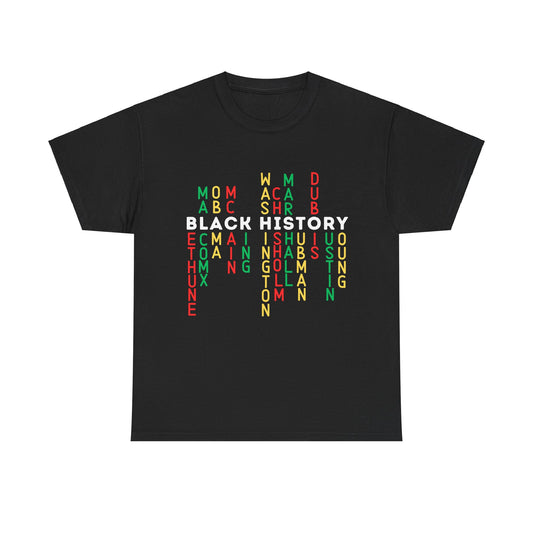 Black History Legends Unisex Heavy Cotton Tee