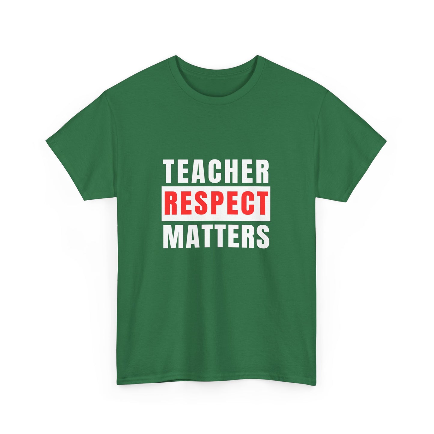 Teachers Matter Unisex Heavy Cotton Tee