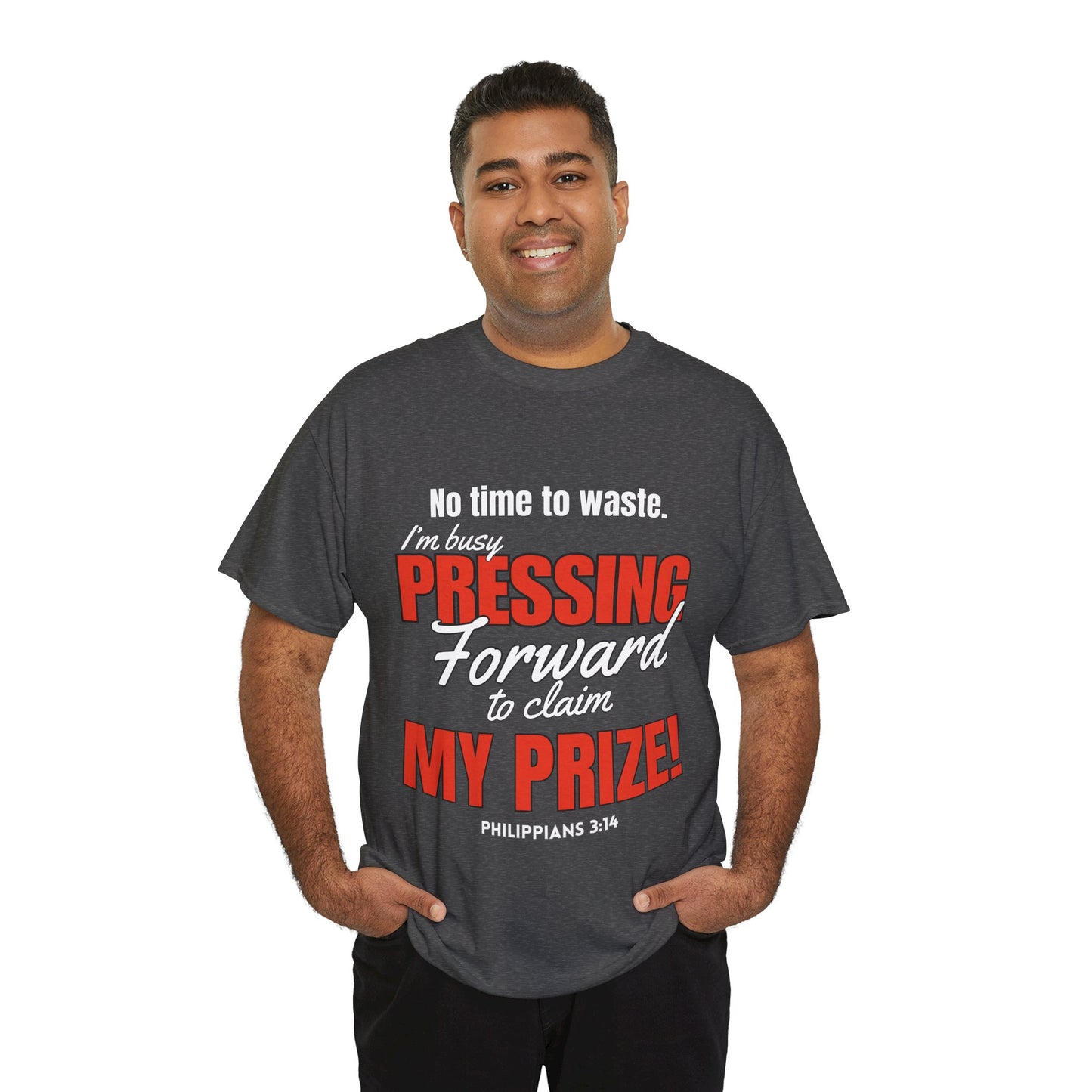 Pressing Forward Unisex Heavy Cotton Tee