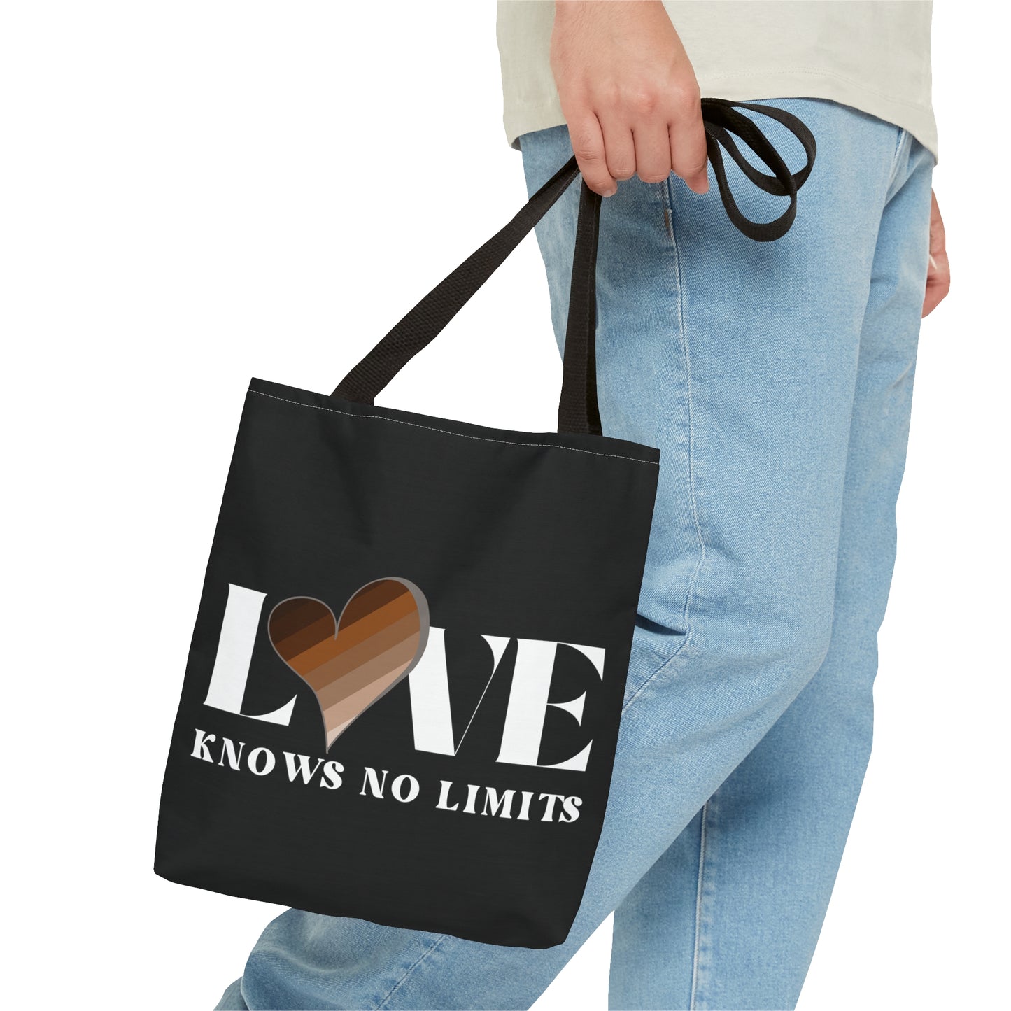 Love Knows No Limits Tote Bag (AOP)