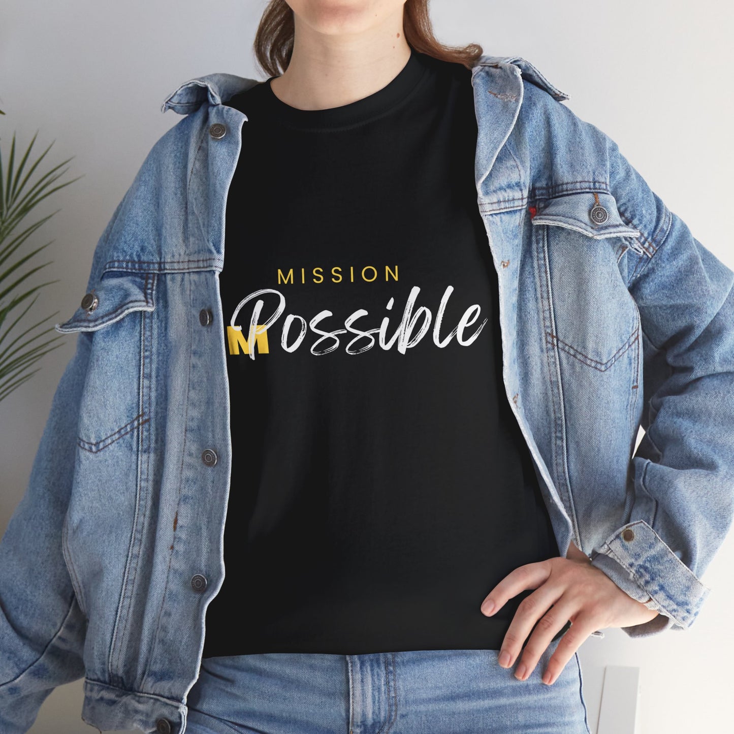 Mission IMPossible Unisex Heavy Cotton Tee