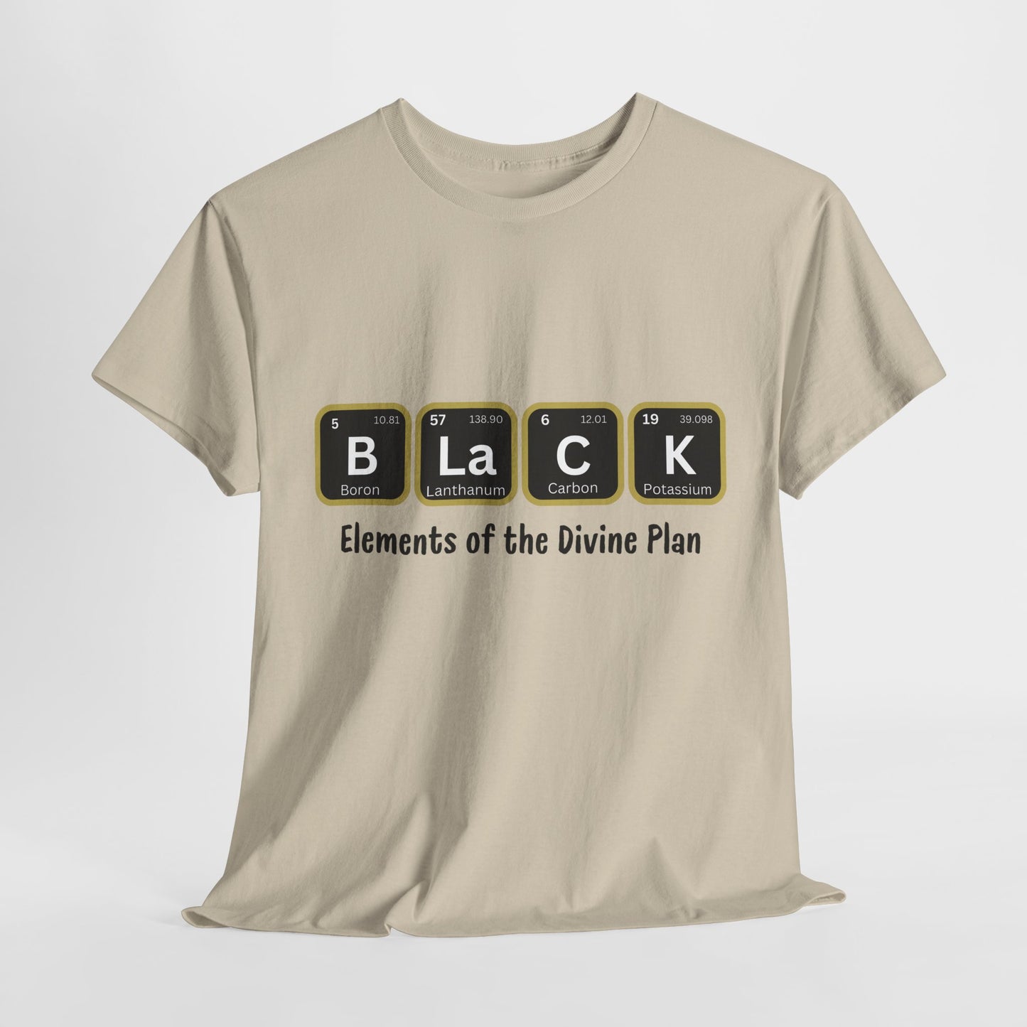 BLACK Element Unisex Heavy Cotton Tee