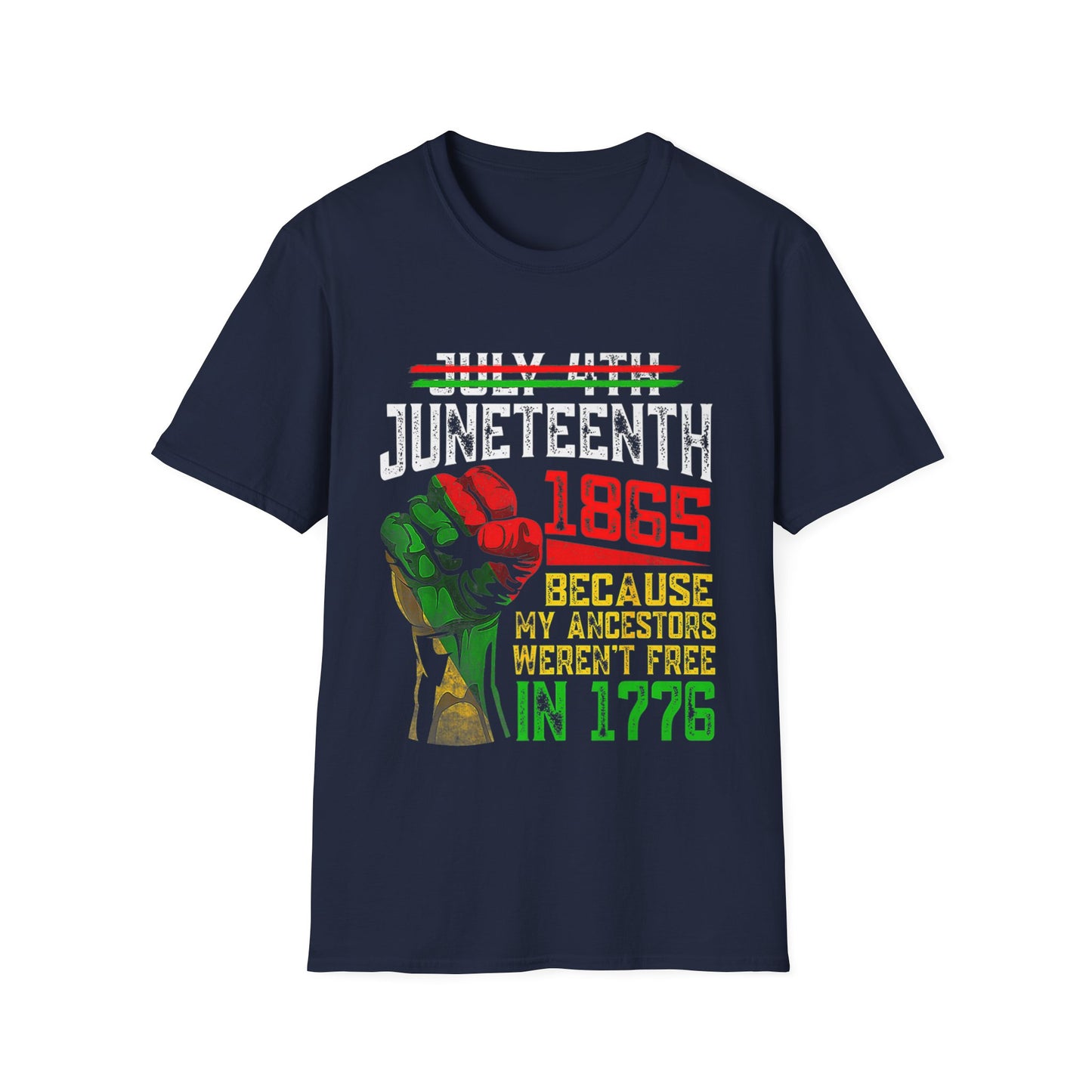 Juneteenth 1865 Unisex Softstyle T-Shirt