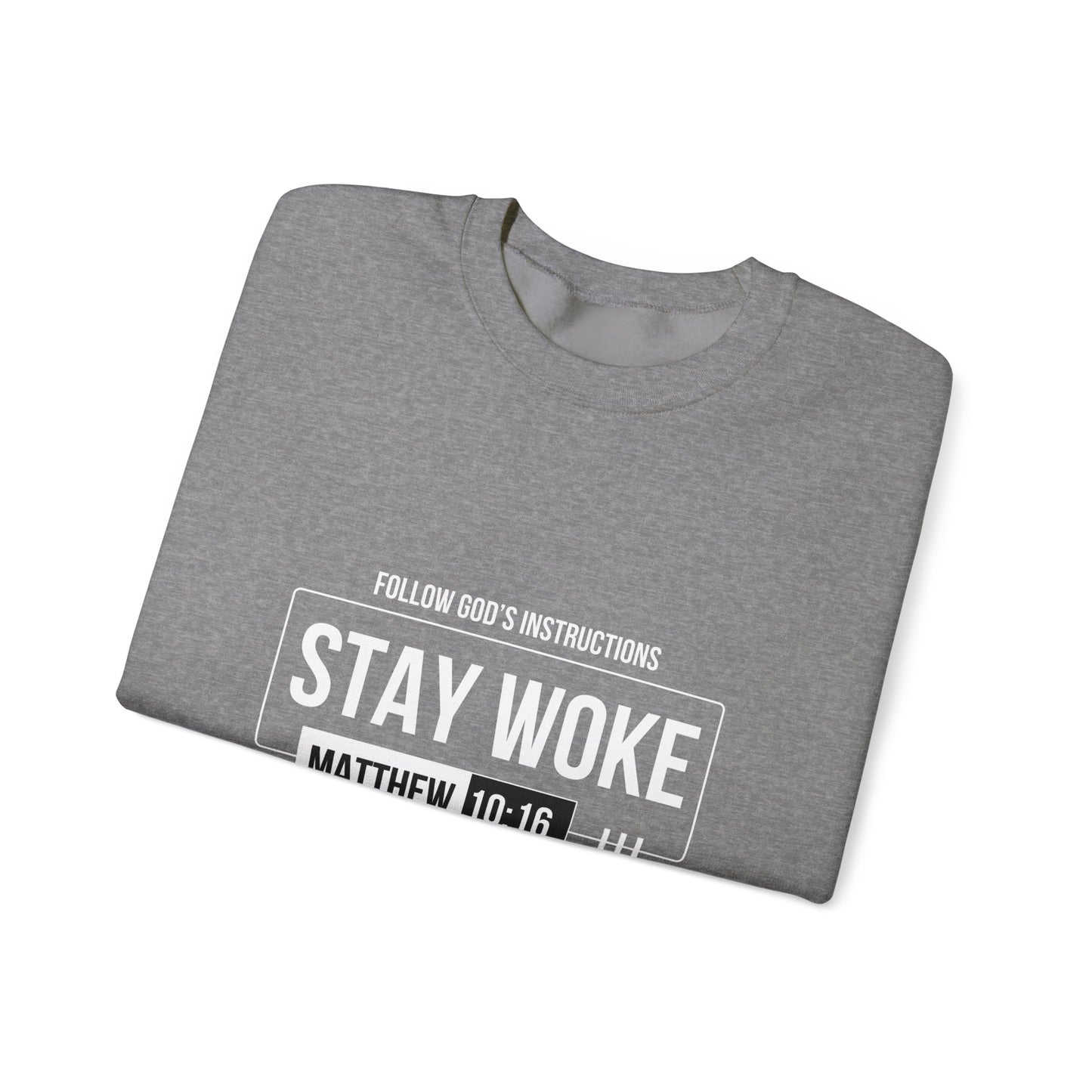 Stay Woke 1 Unisex Heavy Blend™ Crewneck Sweatshirt