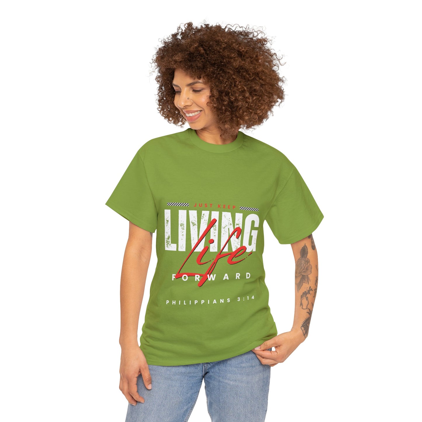 Living Life Forward Unisex Heavy Cotton Tee