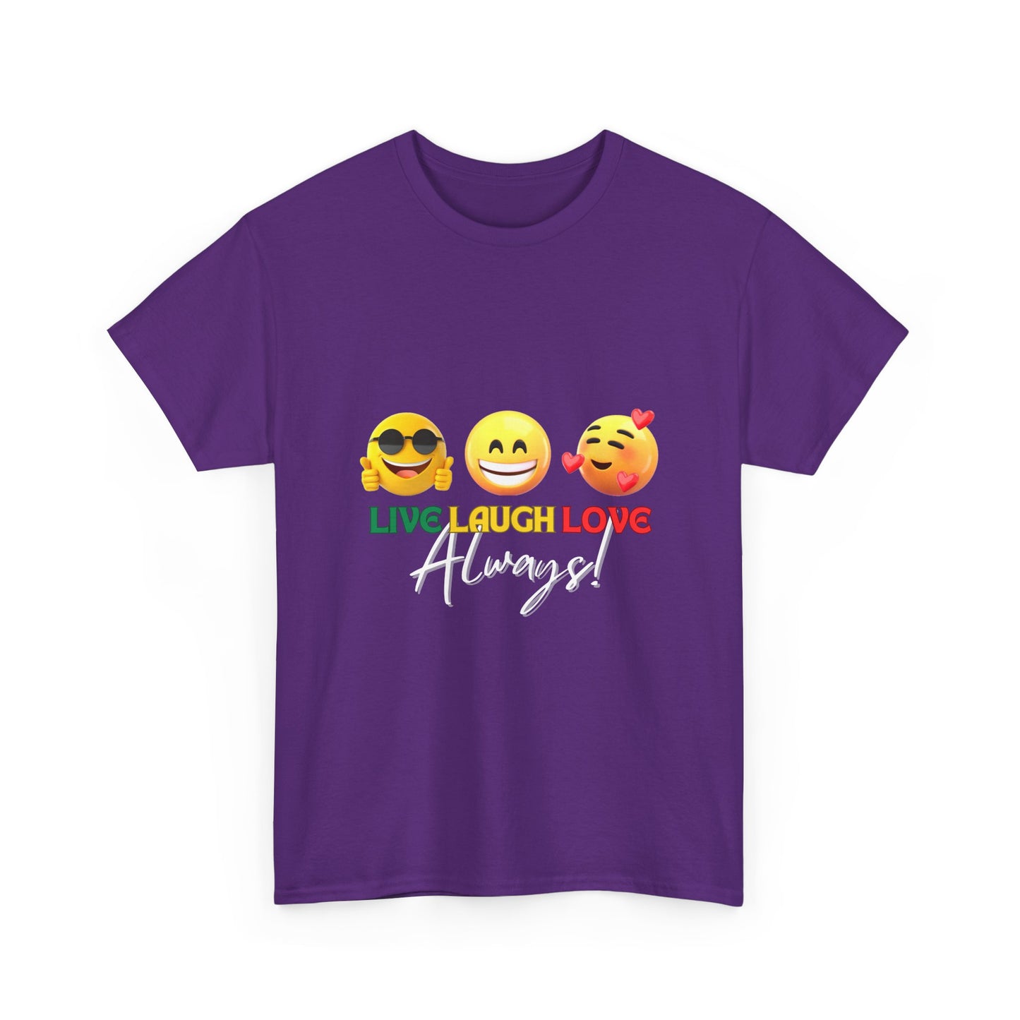 Live Laugh Love Unisex Heavy Cotton Tee