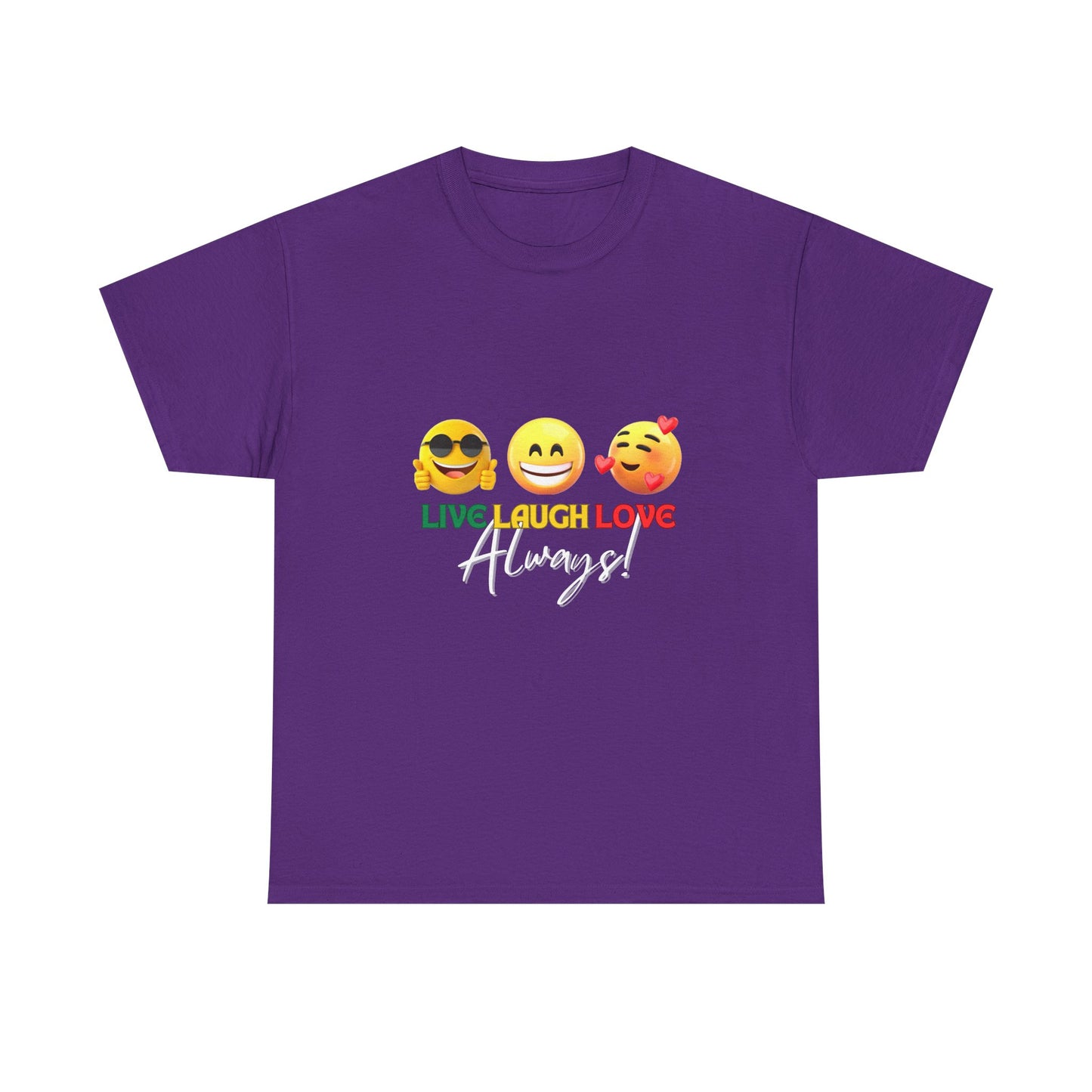 Live Laugh Love Unisex Heavy Cotton Tee