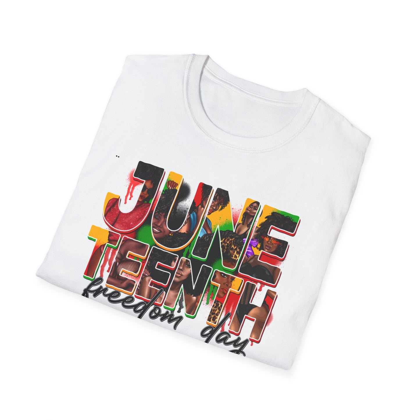 Juneteenth Freedom Day Unisex Softstyle T-Shirt