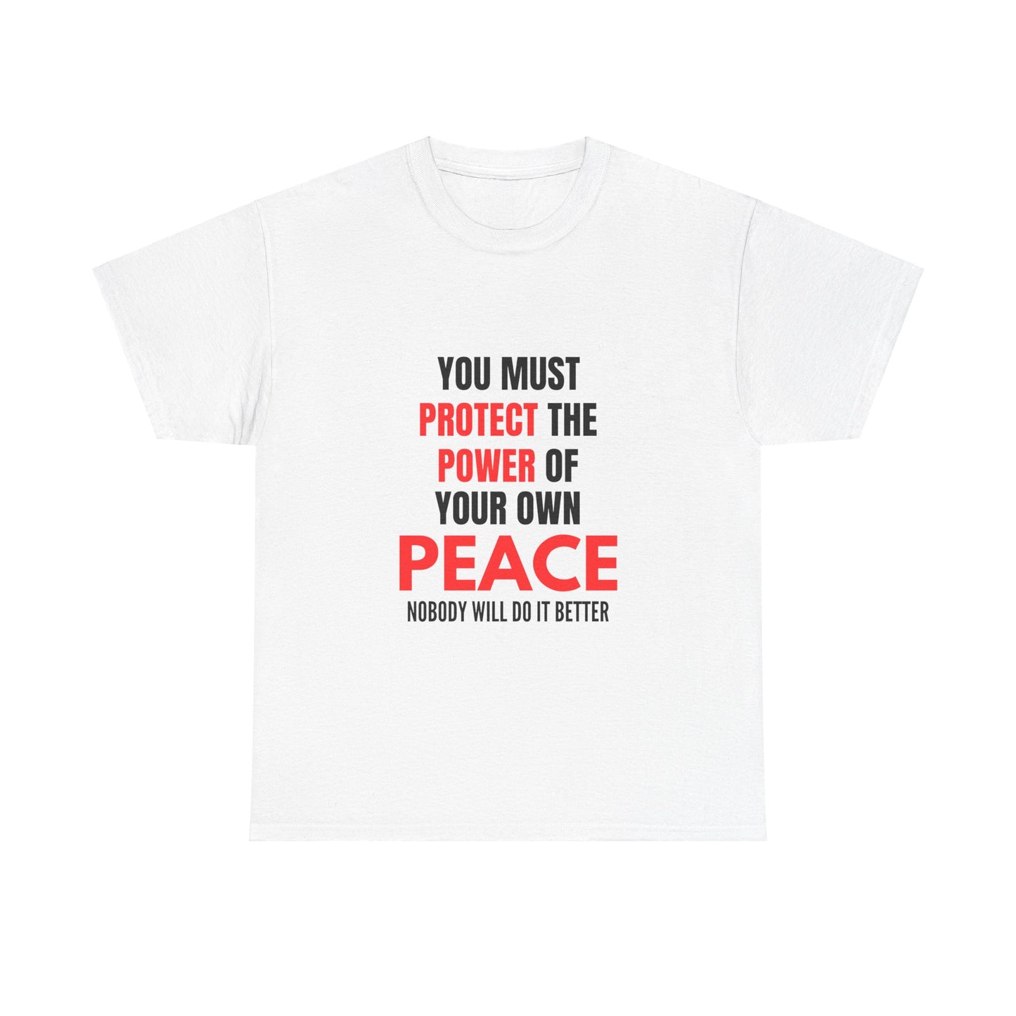 Protect Your Peace Unisex Heavy Cotton Tee