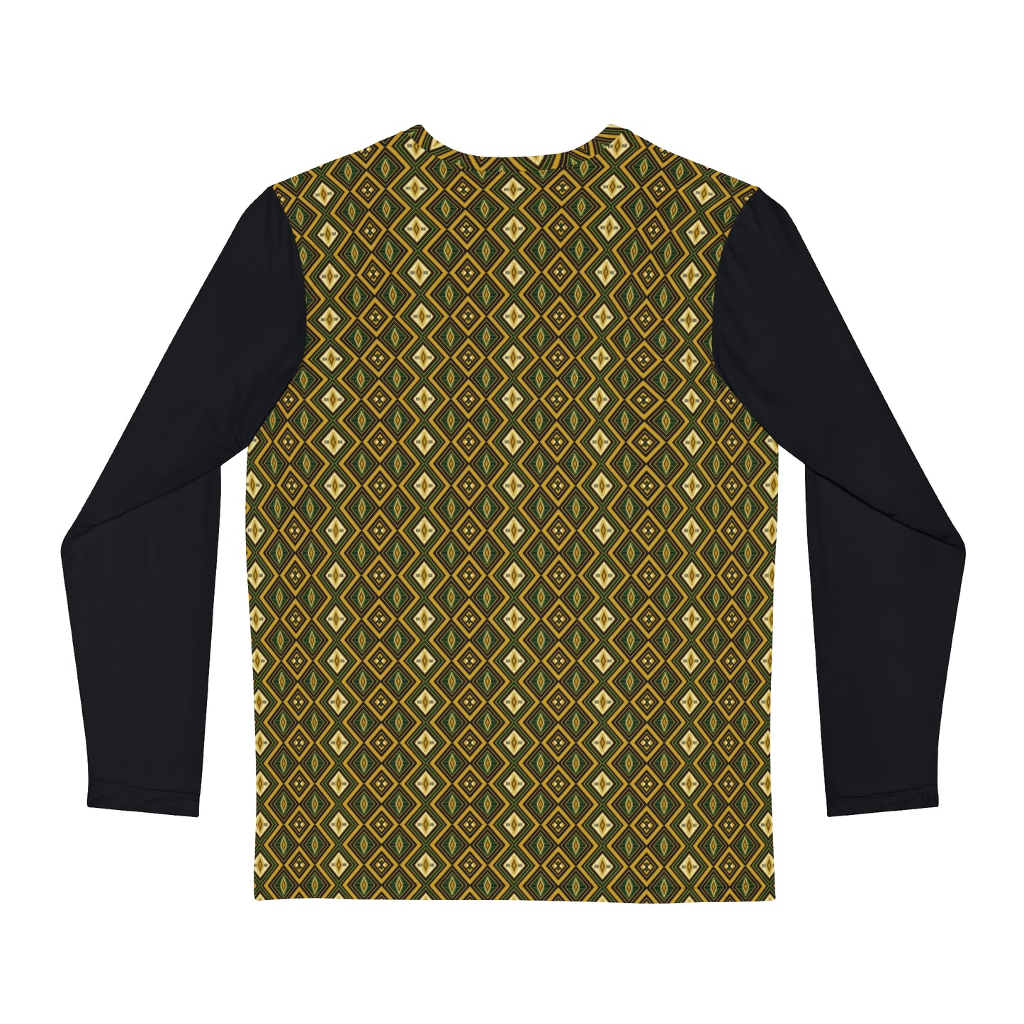 Kente Print Long Sleeve Shirt (AOP)