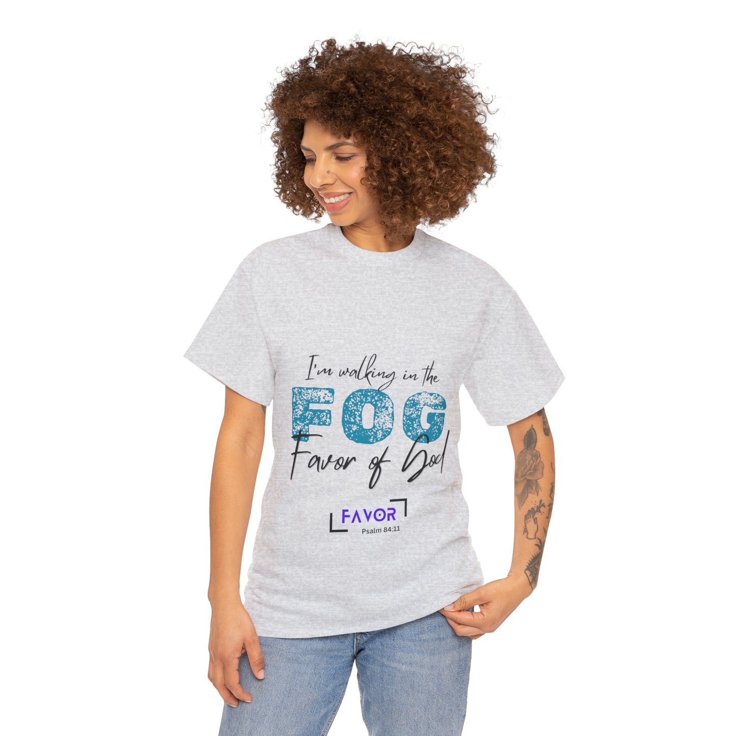 Walking the FOG Unisex Heavy Cotton Tee