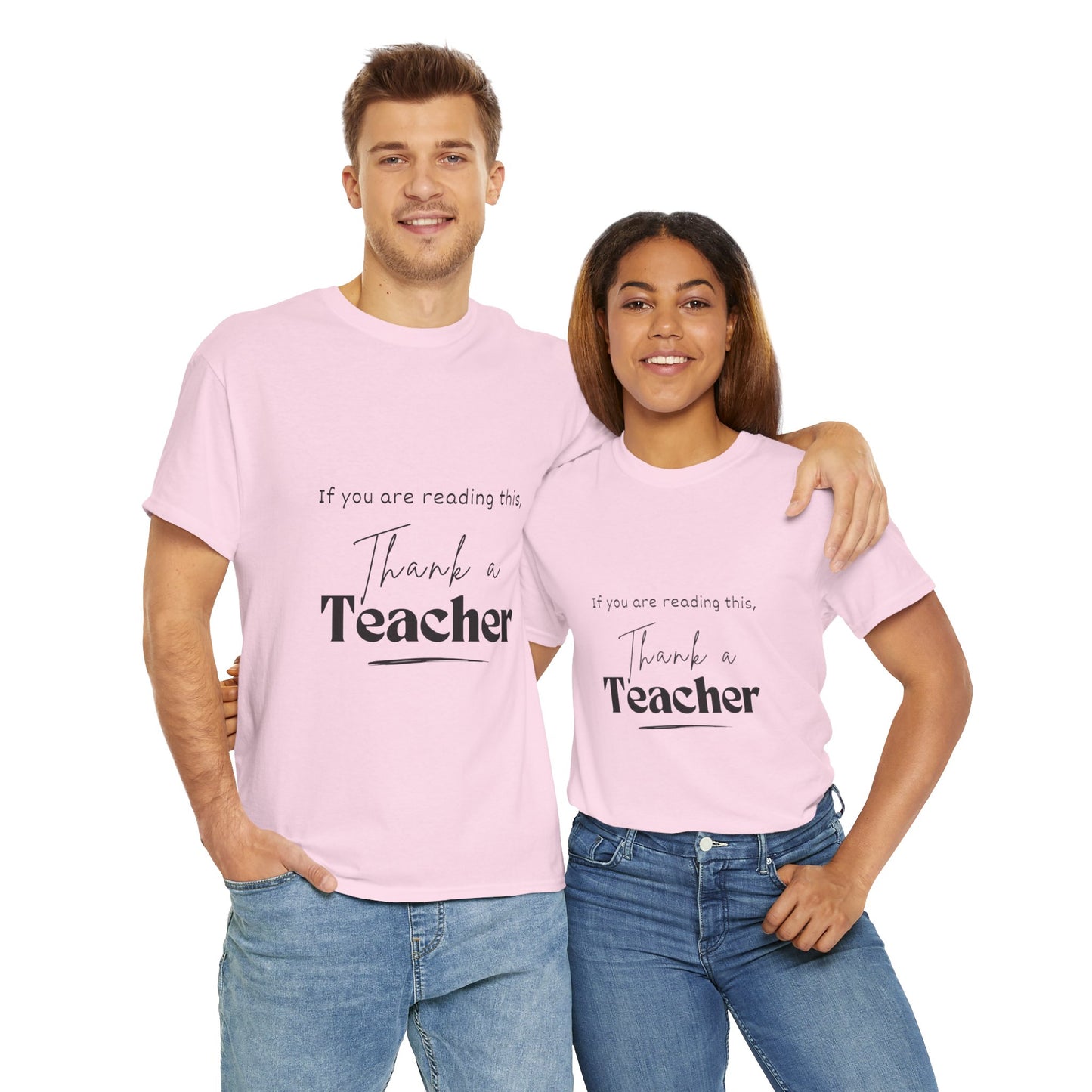 Teacher Series - Thank a Teacher Unisex Heavy Cotton Tee