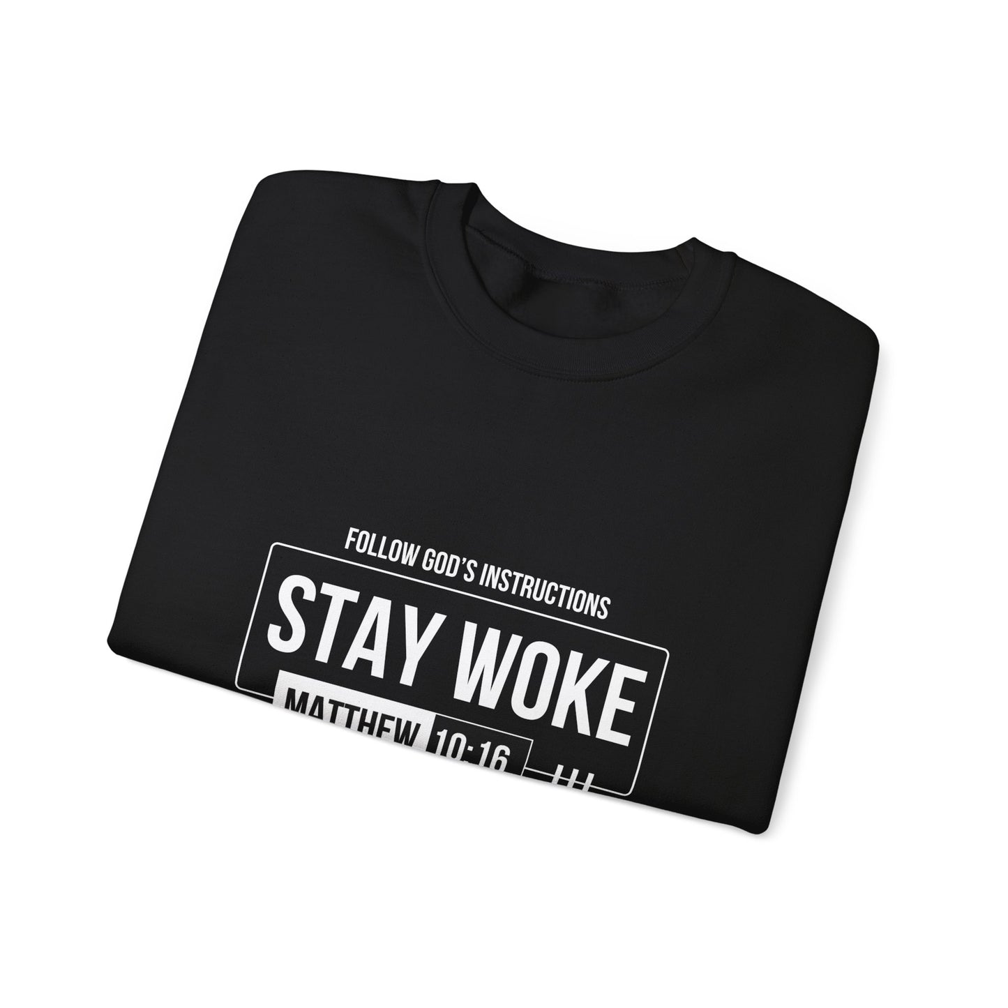 Stay Woke 1 Unisex Heavy Blend™ Crewneck Sweatshirt