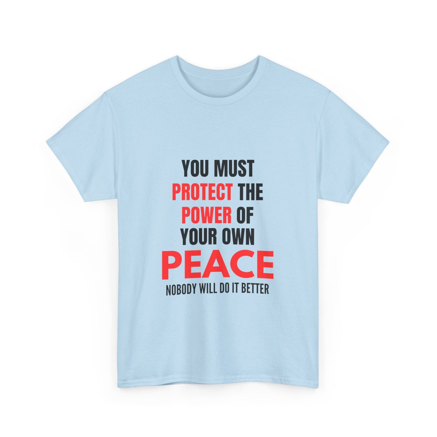 Protect Your Peace Unisex Heavy Cotton Tee